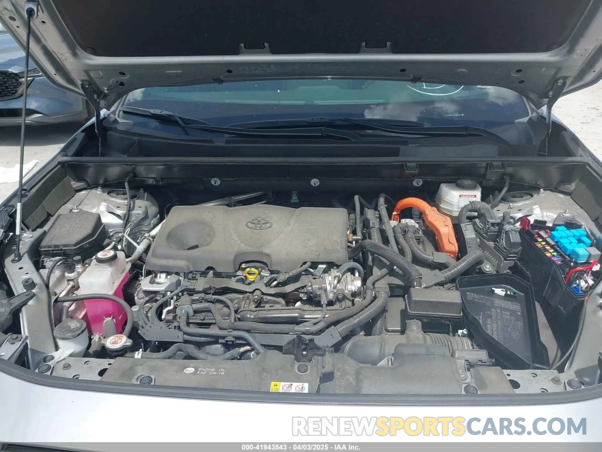 10 Photograph of a damaged car JTM16RFV5PJ034496 TOYOTA RAV4 HYBRID 2023