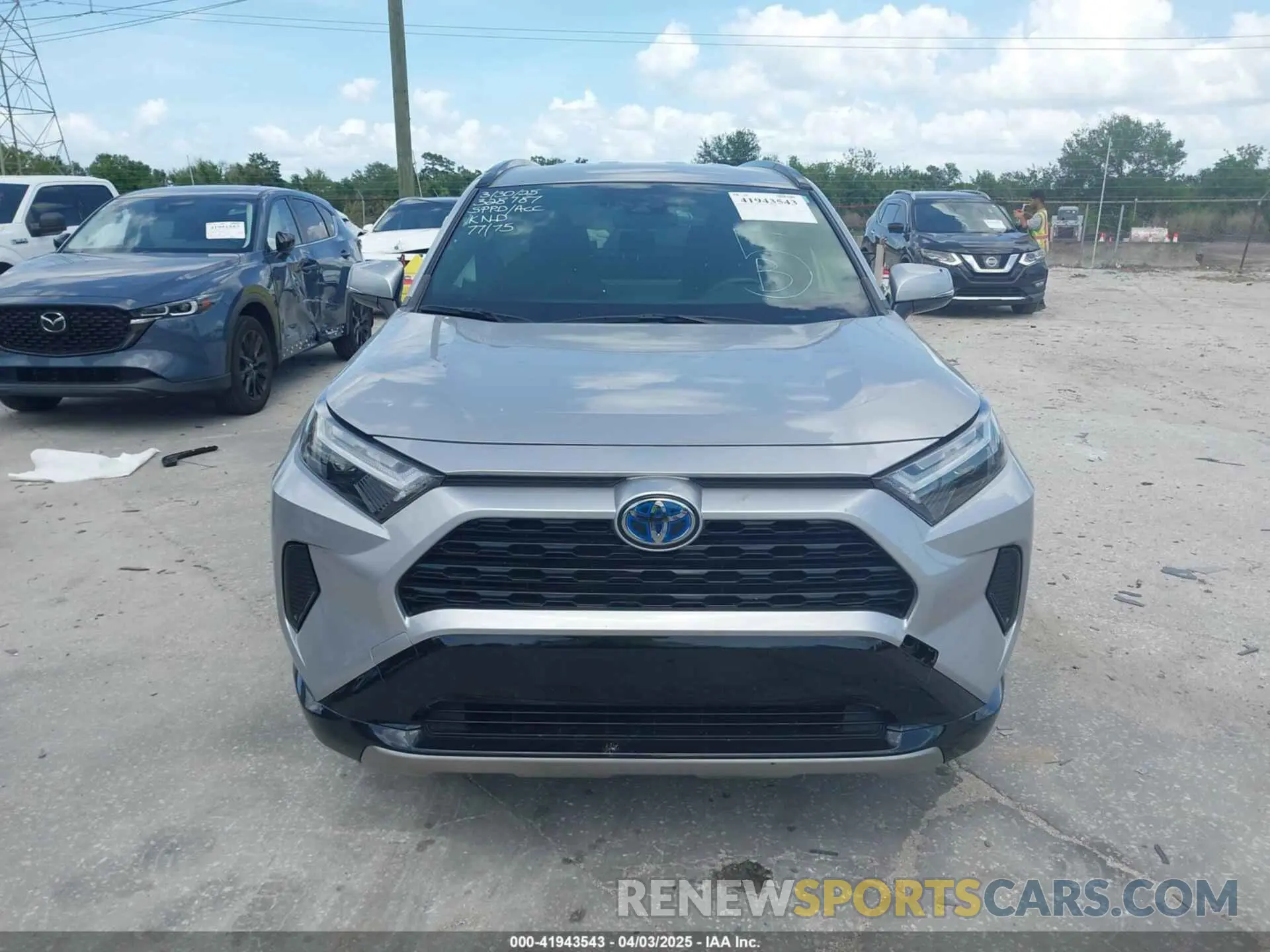 12 Photograph of a damaged car JTM16RFV5PJ034496 TOYOTA RAV4 HYBRID 2023