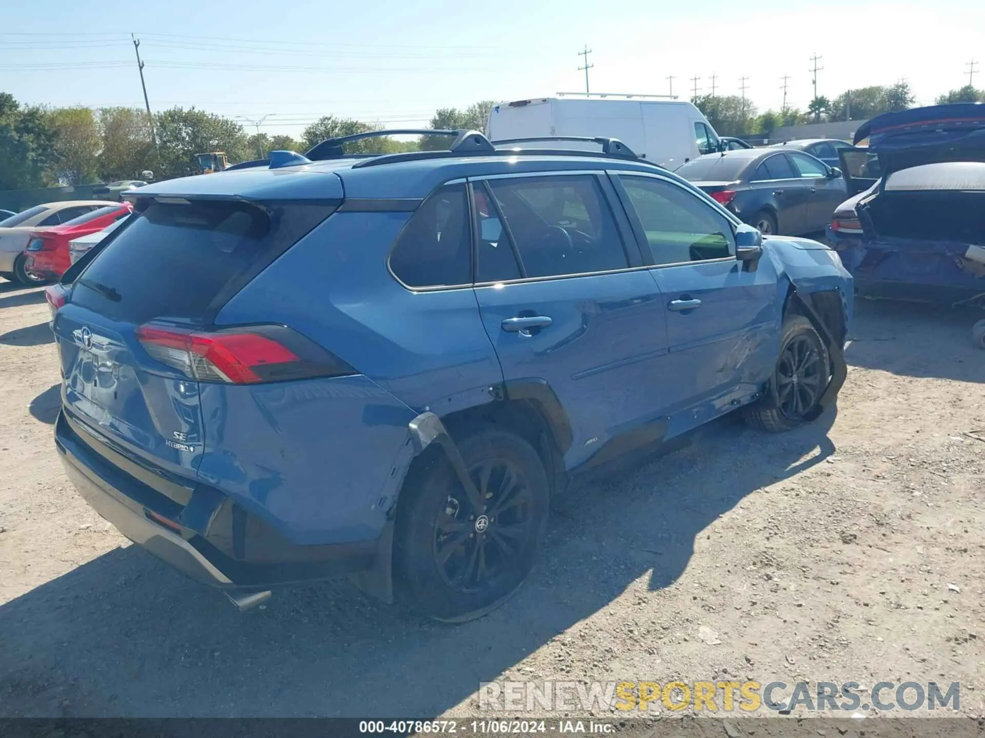 4 Photograph of a damaged car JTM16RFV7PJ037366 TOYOTA RAV4 HYBRID 2023