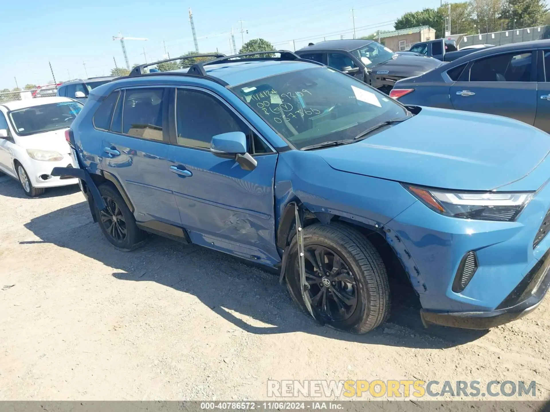6 Photograph of a damaged car JTM16RFV7PJ037366 TOYOTA RAV4 HYBRID 2023