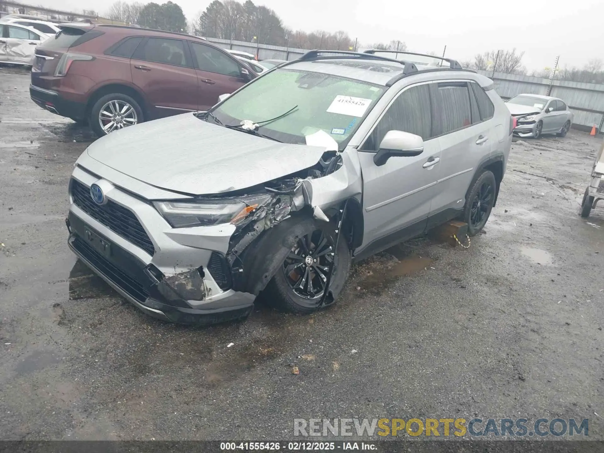 2 Photograph of a damaged car JTM16RFV8PD088745 TOYOTA RAV4 HYBRID 2023