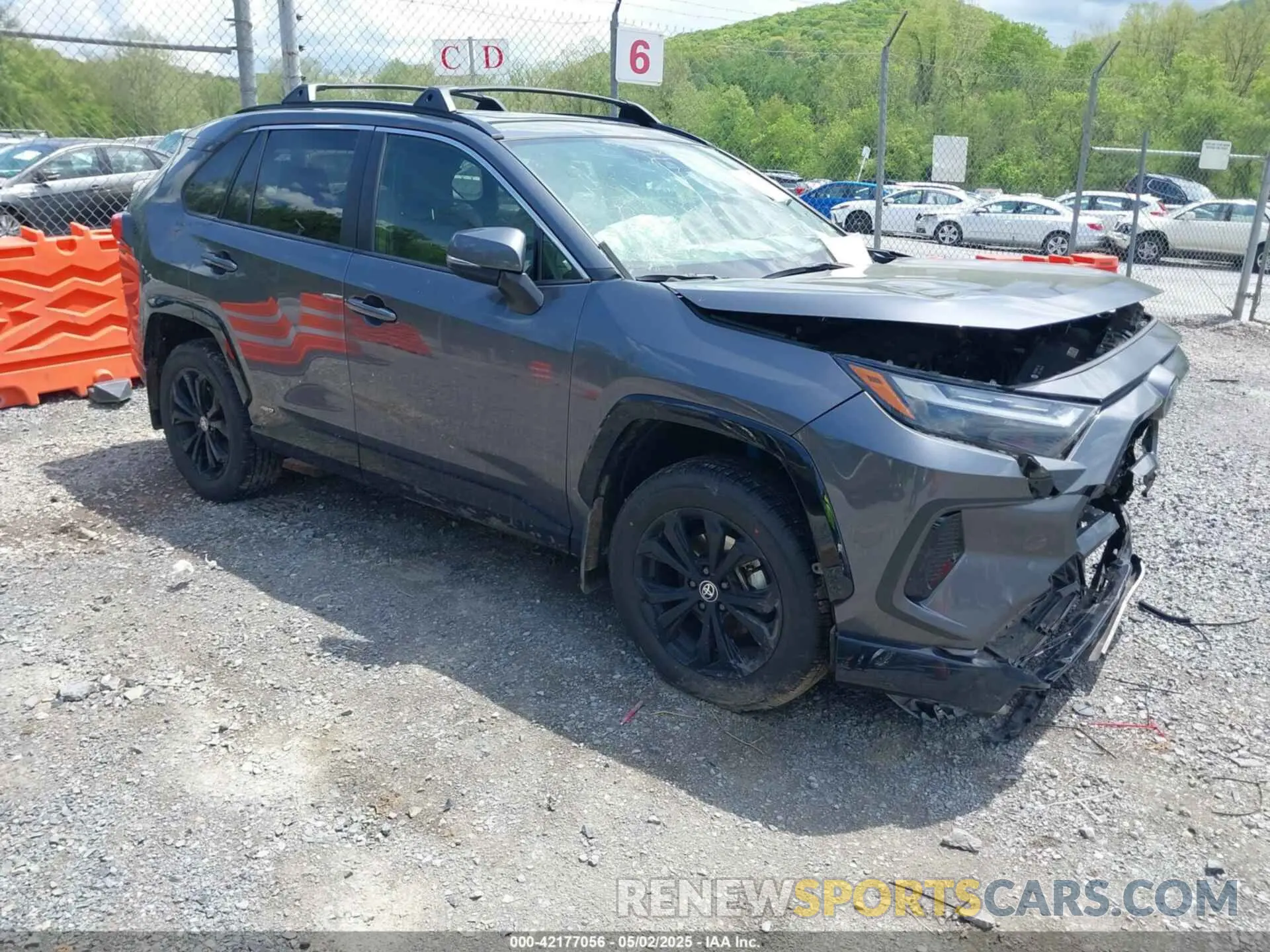 1 Photograph of a damaged car JTM16RFV9PD113152 TOYOTA RAV4 HYBRID 2023