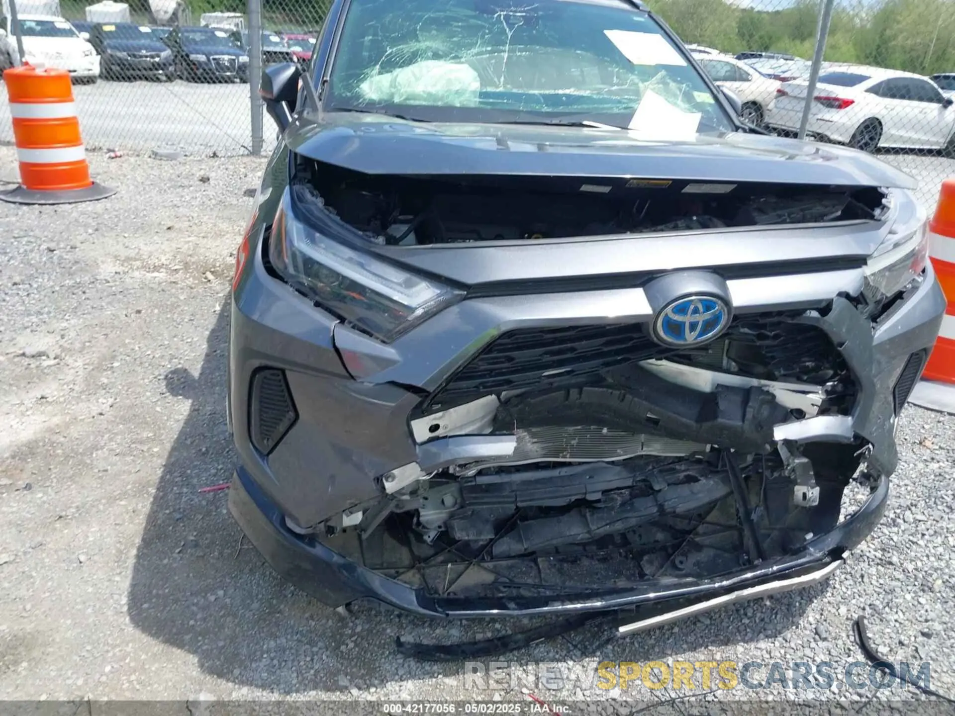 6 Photograph of a damaged car JTM16RFV9PD113152 TOYOTA RAV4 HYBRID 2023