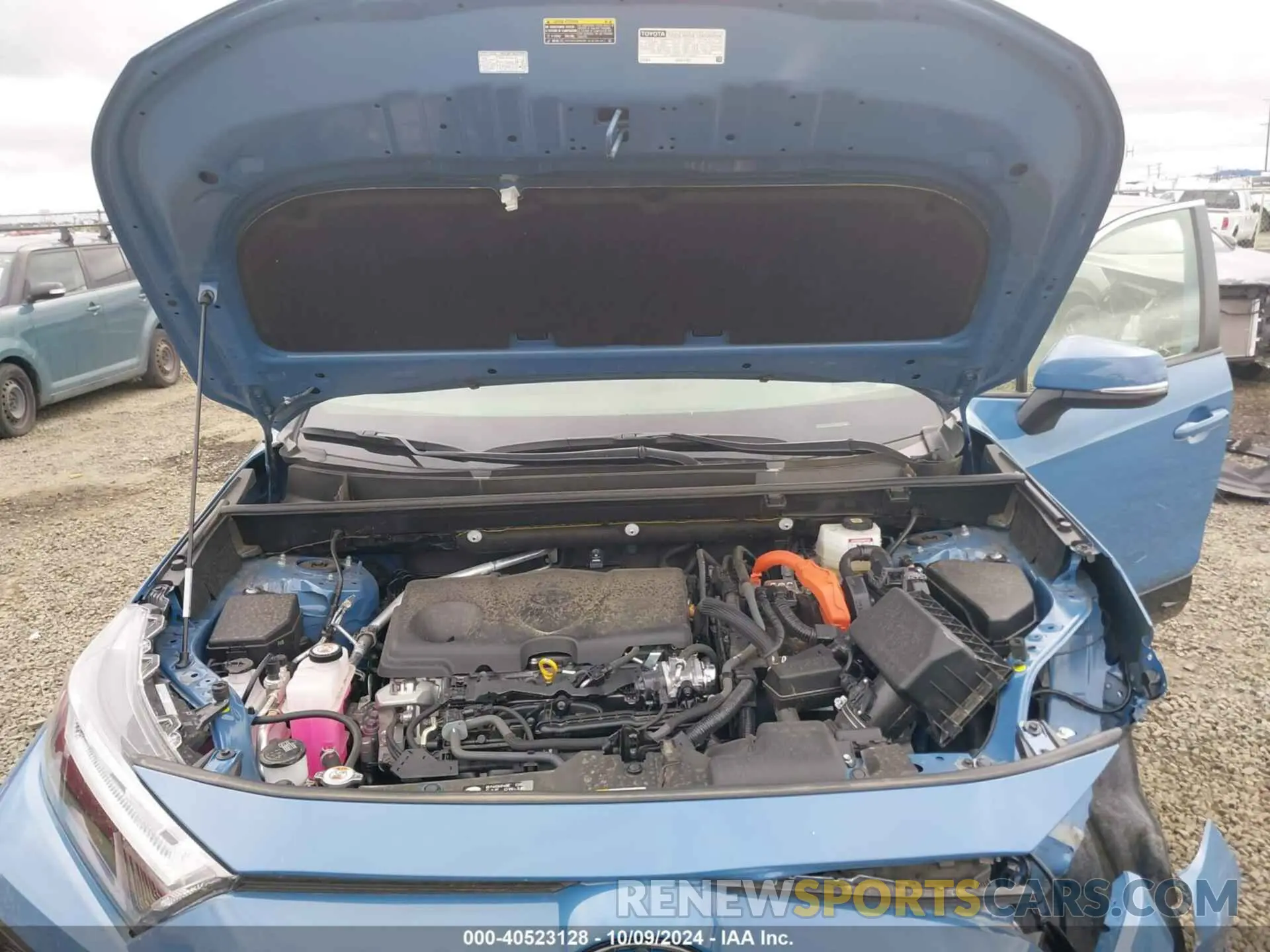 10 Photograph of a damaged car JTM16RFVXPD091890 TOYOTA RAV4 HYBRID 2023