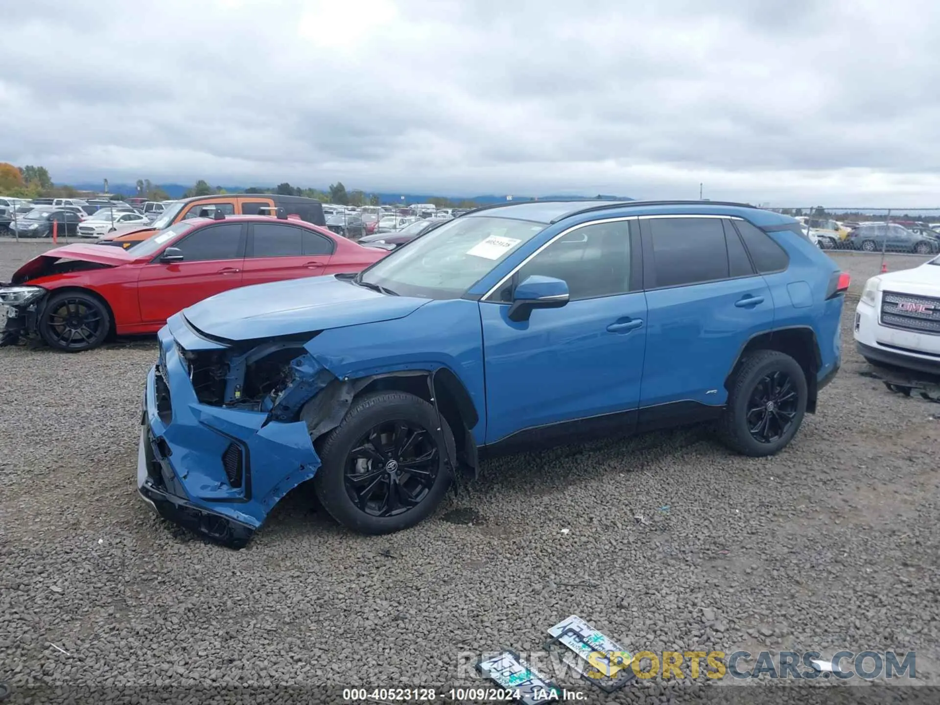 2 Photograph of a damaged car JTM16RFVXPD091890 TOYOTA RAV4 HYBRID 2023