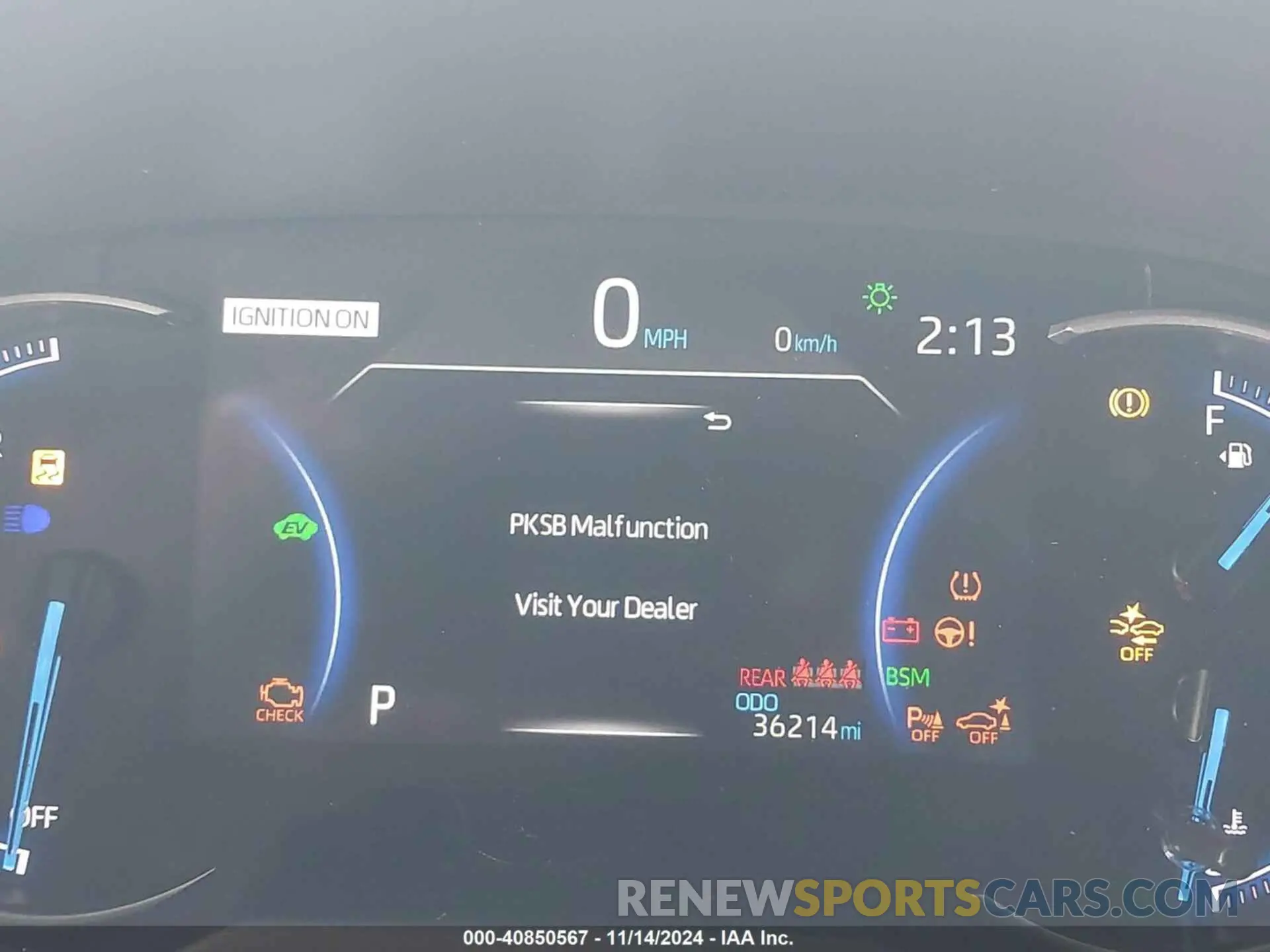 7 Photograph of a damaged car JTMB6RFV1PD096075 TOYOTA RAV4 HYBRID 2023