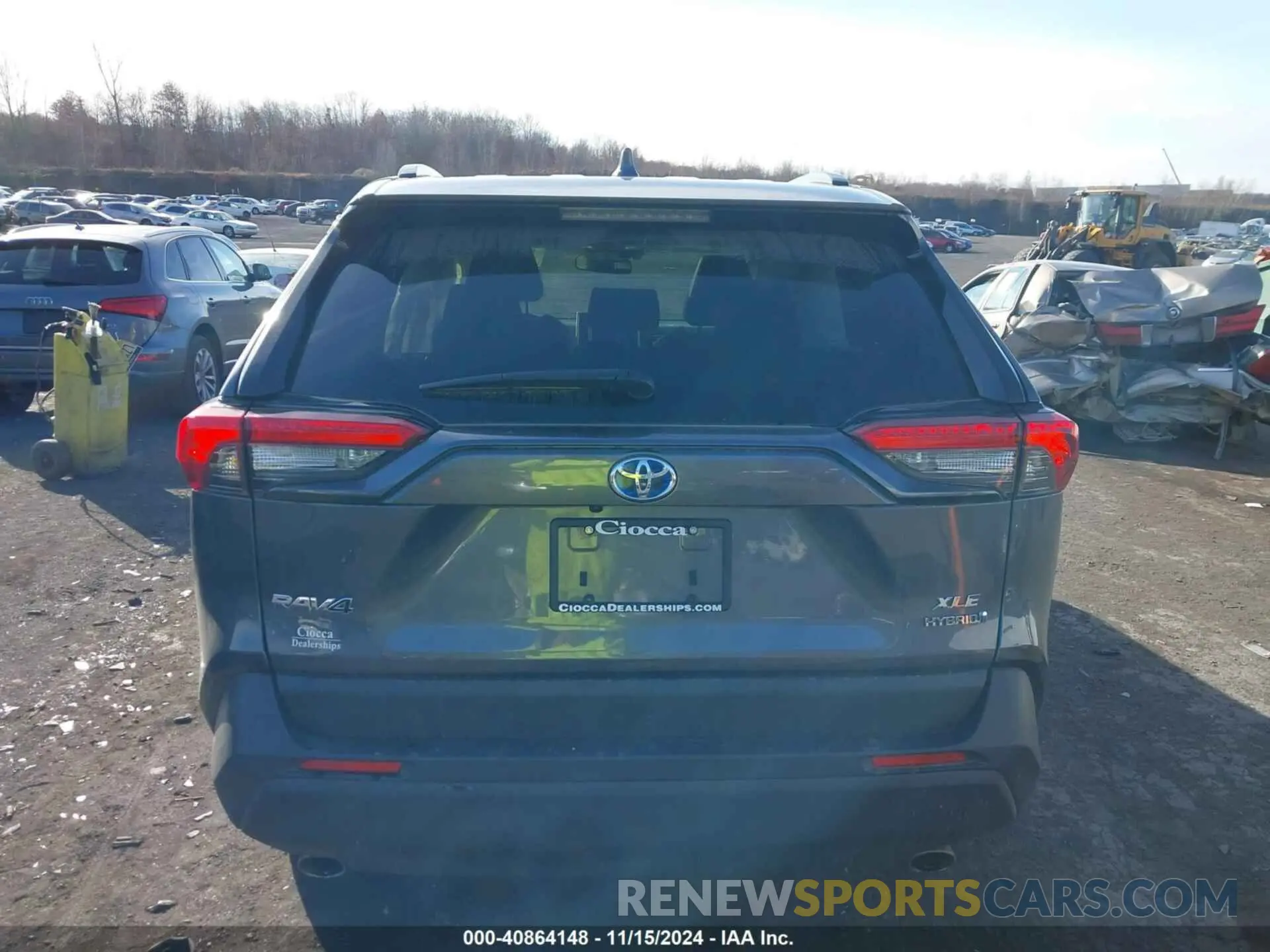 16 Photograph of a damaged car JTMB6RFV2PD113384 TOYOTA RAV4 HYBRID 2023
