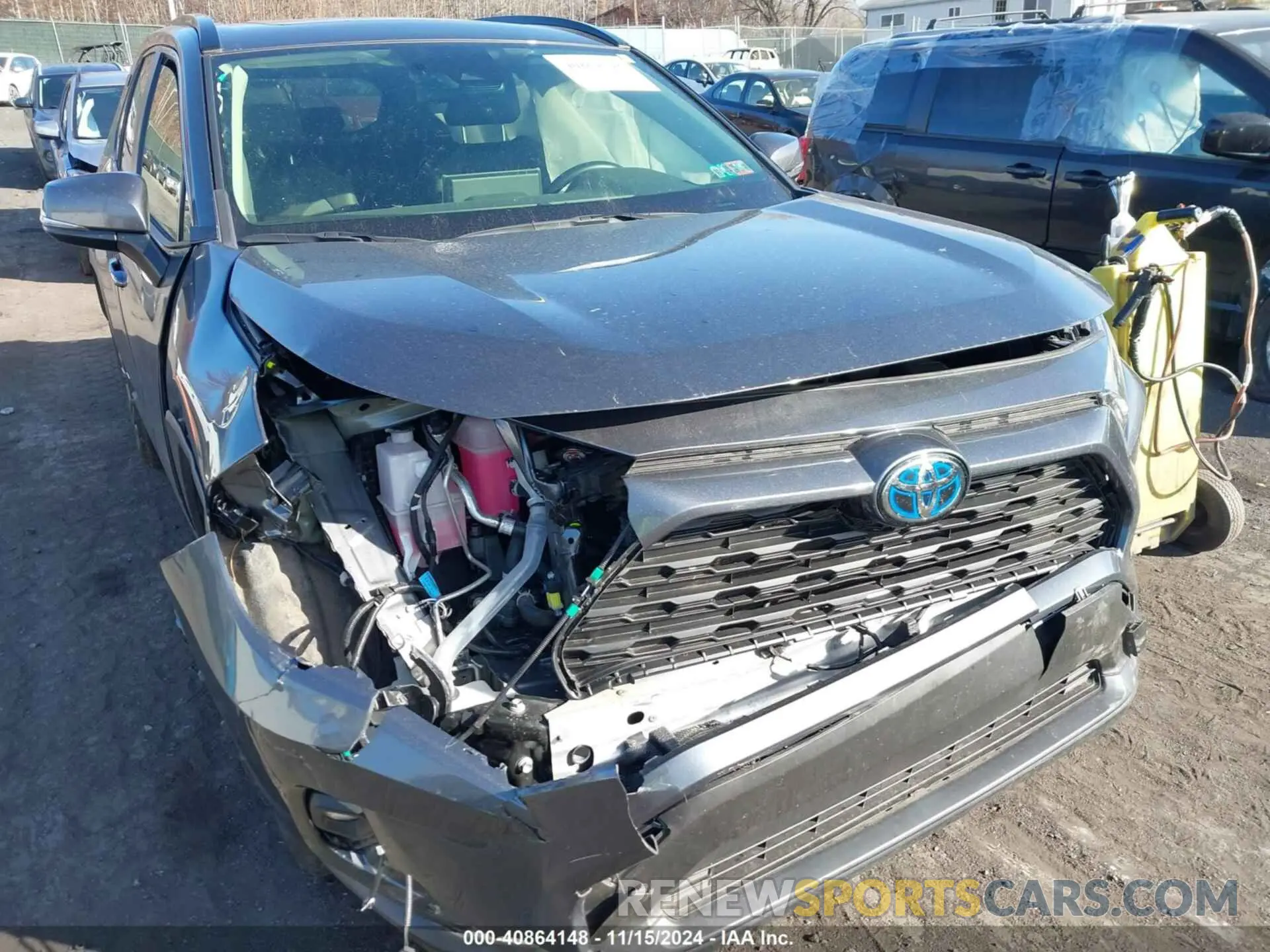 6 Photograph of a damaged car JTMB6RFV2PD113384 TOYOTA RAV4 HYBRID 2023