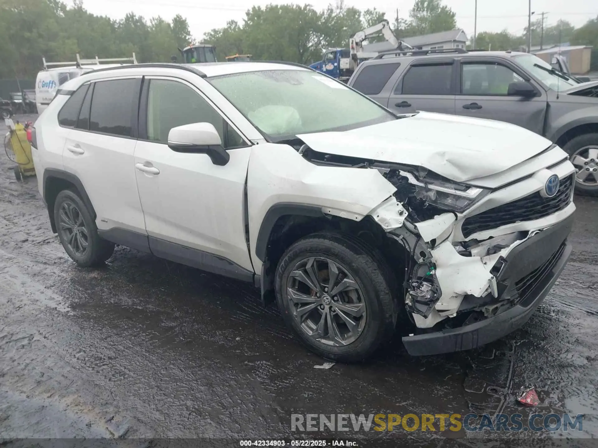 1 Photograph of a damaged car JTMB6RFV3PD546700 TOYOTA RAV4 HYBRID 2023