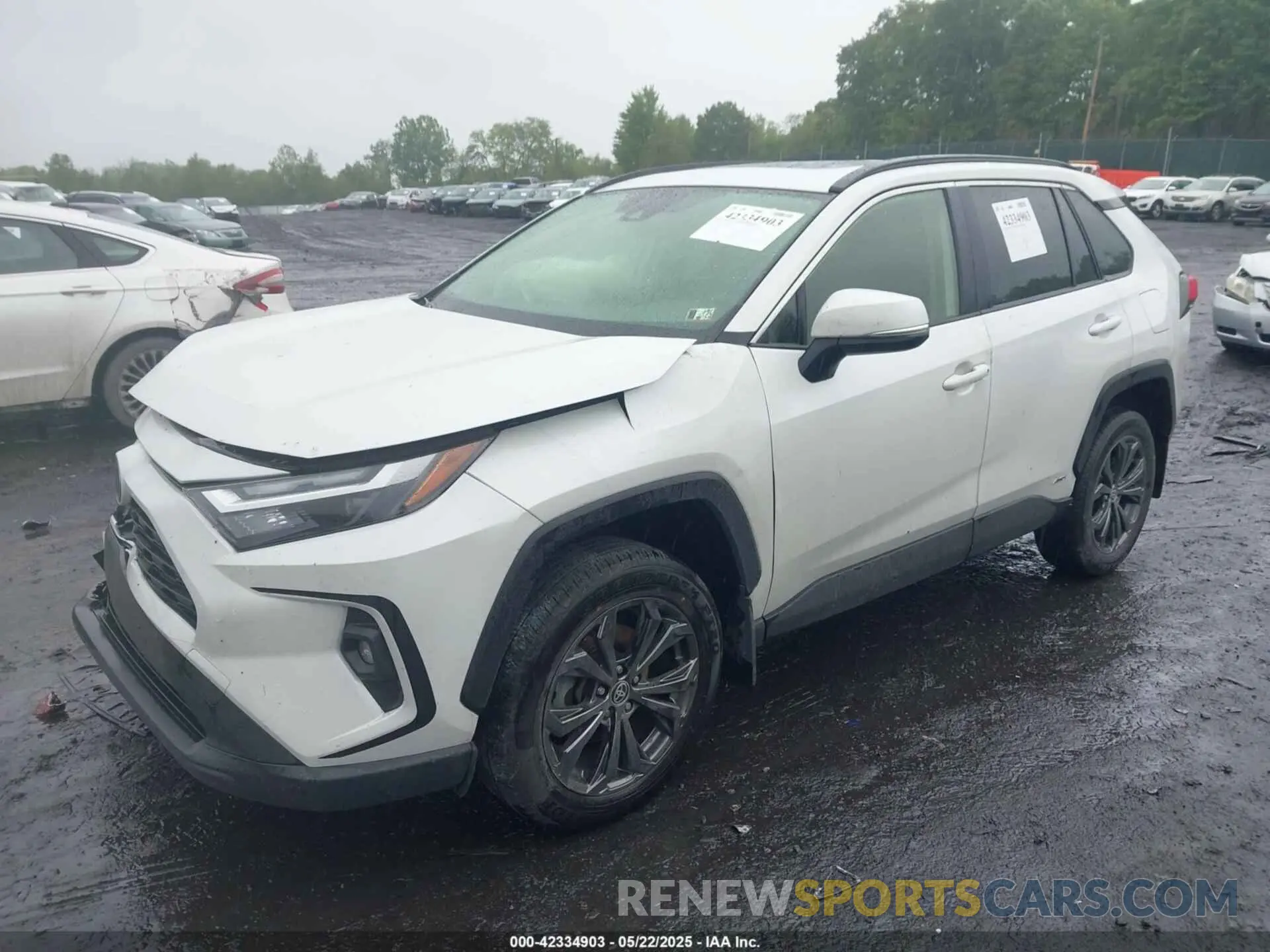2 Photograph of a damaged car JTMB6RFV3PD546700 TOYOTA RAV4 HYBRID 2023
