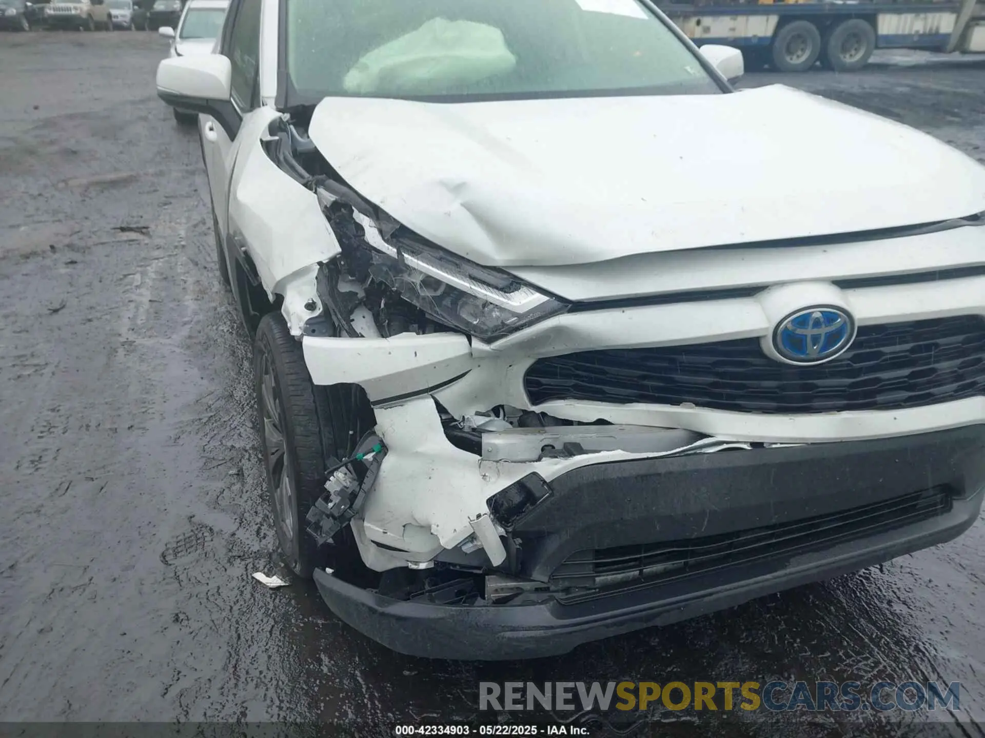 6 Photograph of a damaged car JTMB6RFV3PD546700 TOYOTA RAV4 HYBRID 2023
