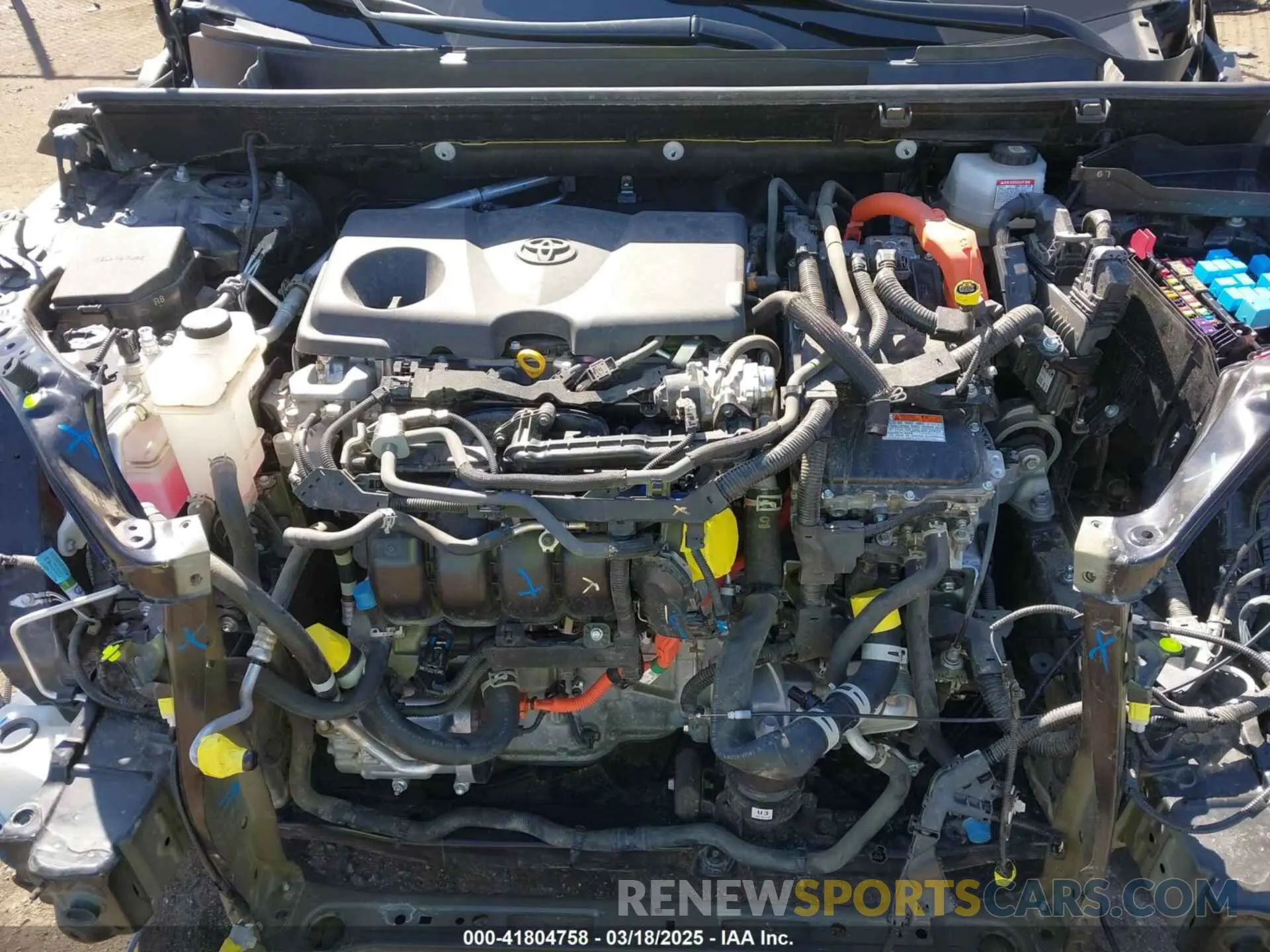 10 Photograph of a damaged car JTMB6RFV4PD082171 TOYOTA RAV4 HYBRID 2023