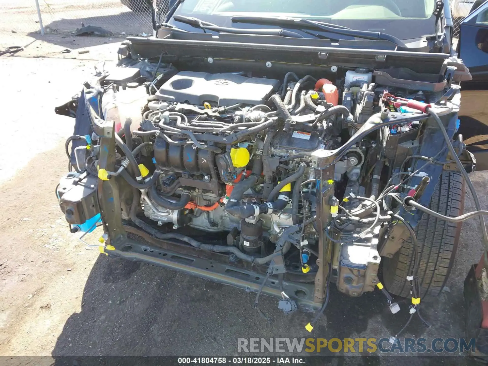 6 Photograph of a damaged car JTMB6RFV4PD082171 TOYOTA RAV4 HYBRID 2023