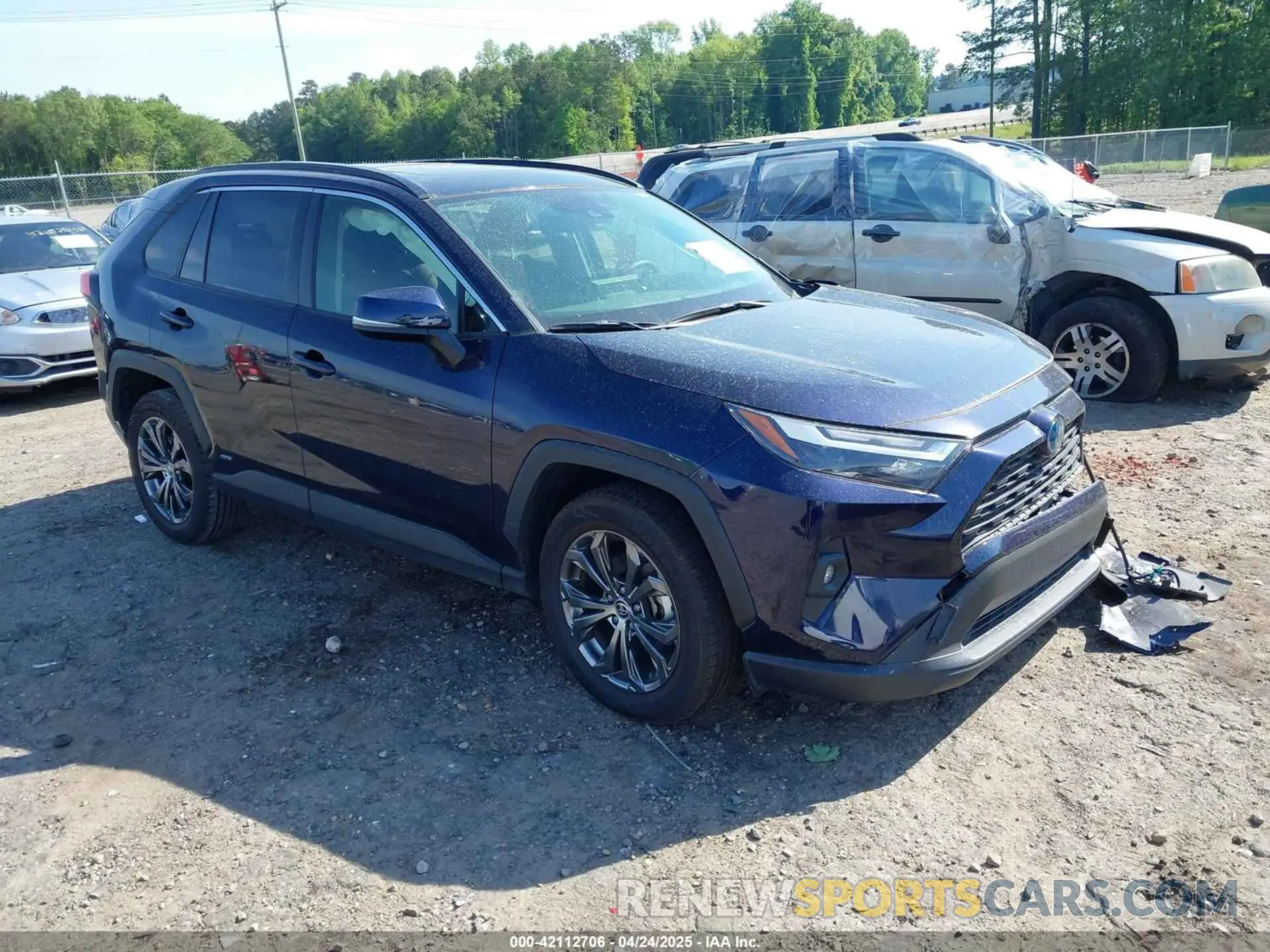 1 Photograph of a damaged car JTMB6RFV4PD098886 TOYOTA RAV4 HYBRID 2023