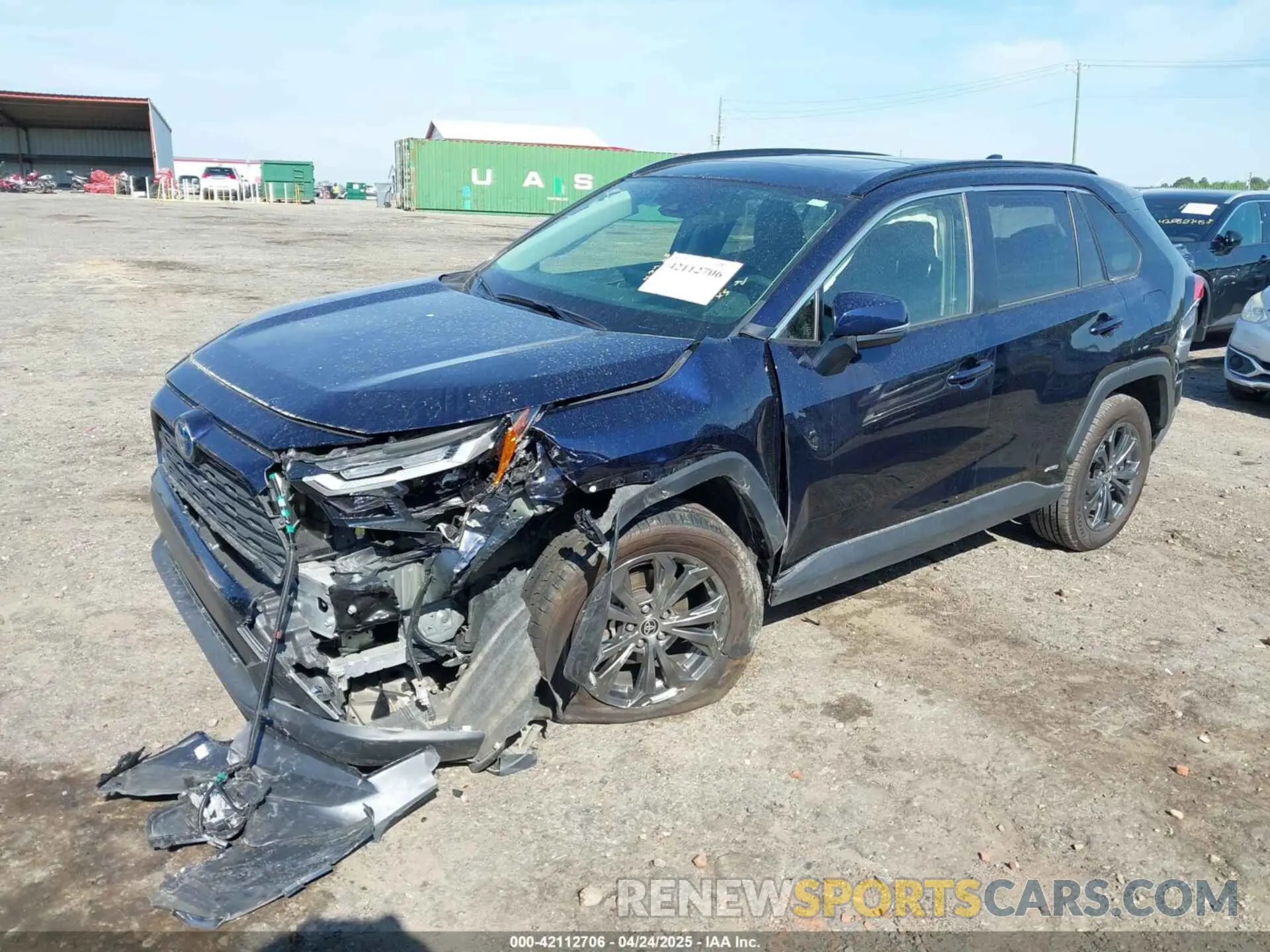 2 Photograph of a damaged car JTMB6RFV4PD098886 TOYOTA RAV4 HYBRID 2023