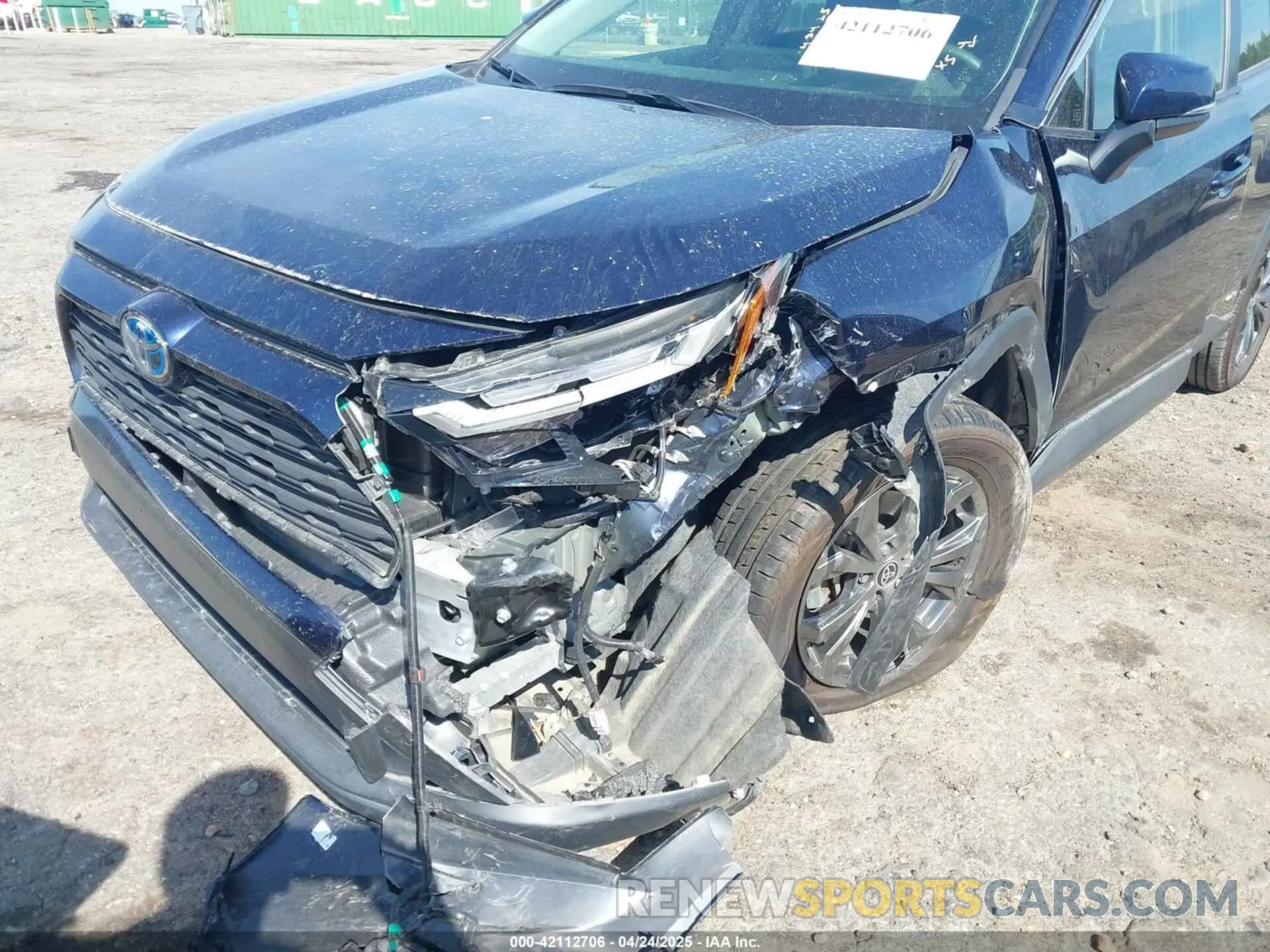 6 Photograph of a damaged car JTMB6RFV4PD098886 TOYOTA RAV4 HYBRID 2023