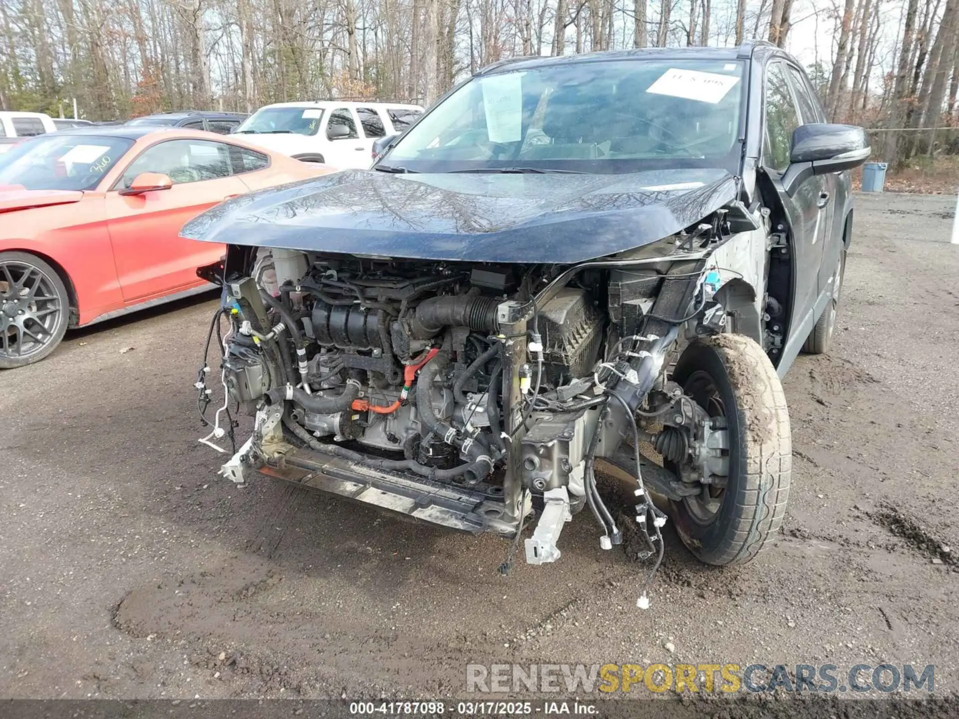 6 Photograph of a damaged car JTMB6RFV5PD115565 TOYOTA RAV4 HYBRID 2023