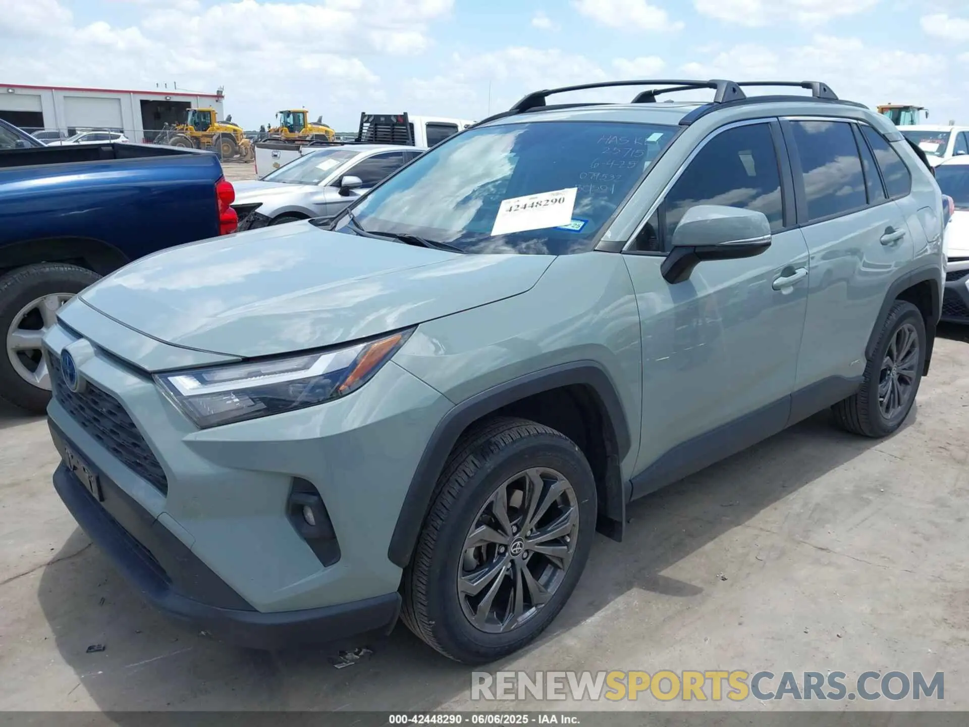 2 Photograph of a damaged car JTMB6RFV6PD079532 TOYOTA RAV4 HYBRID 2023