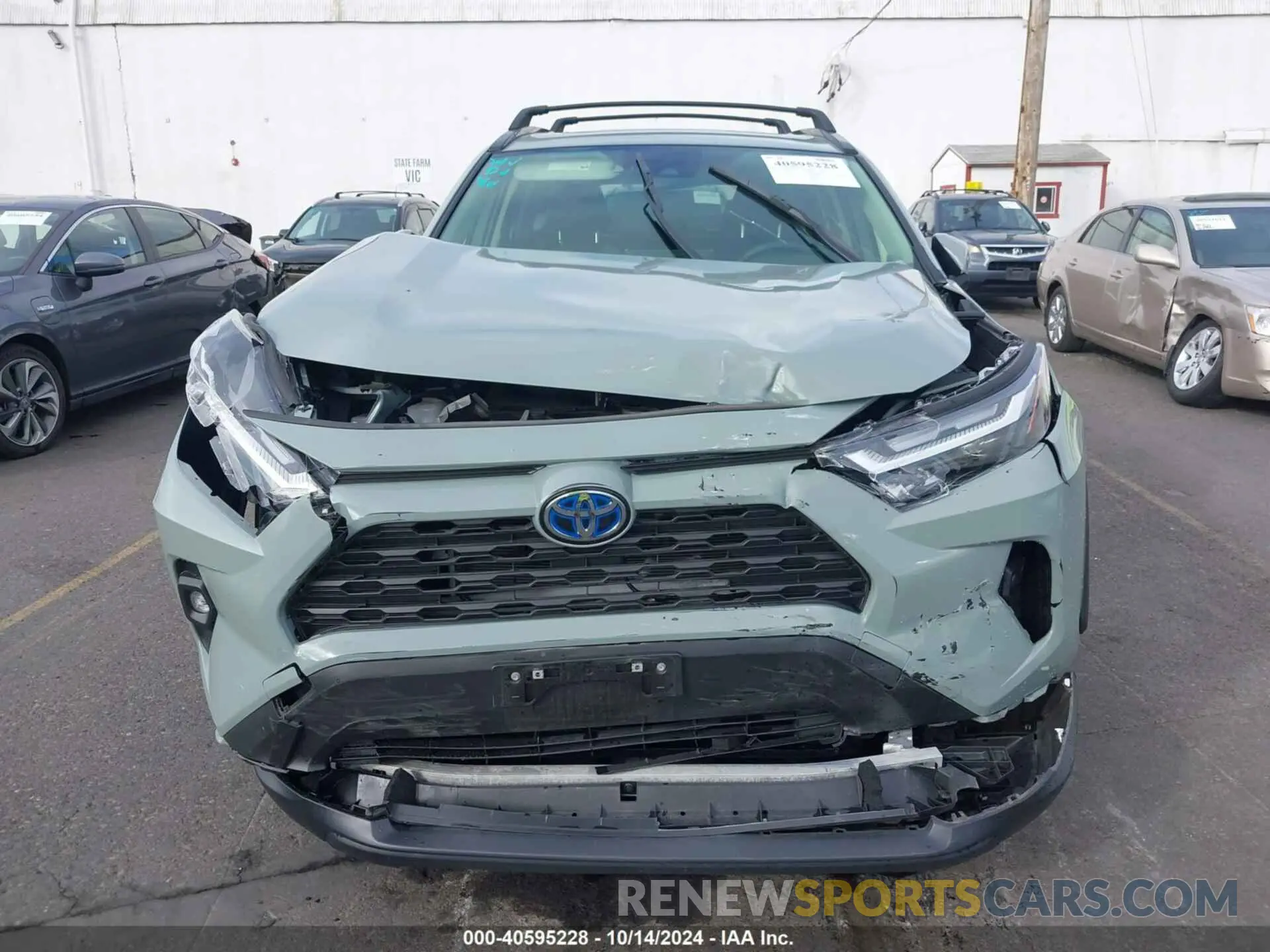 11 Photograph of a damaged car JTMB6RFV8PD111333 TOYOTA RAV4 HYBRID 2023