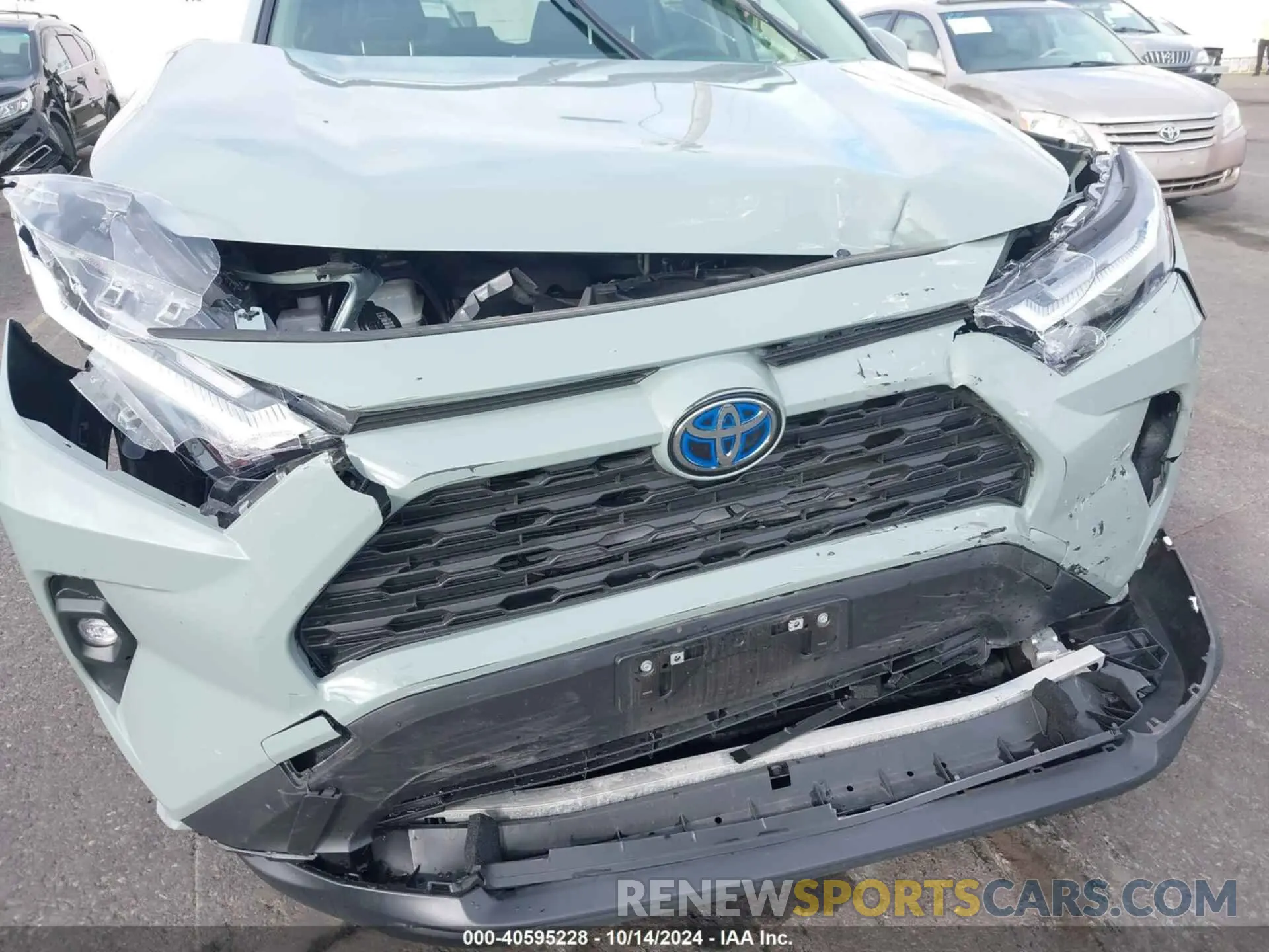 6 Photograph of a damaged car JTMB6RFV8PD111333 TOYOTA RAV4 HYBRID 2023