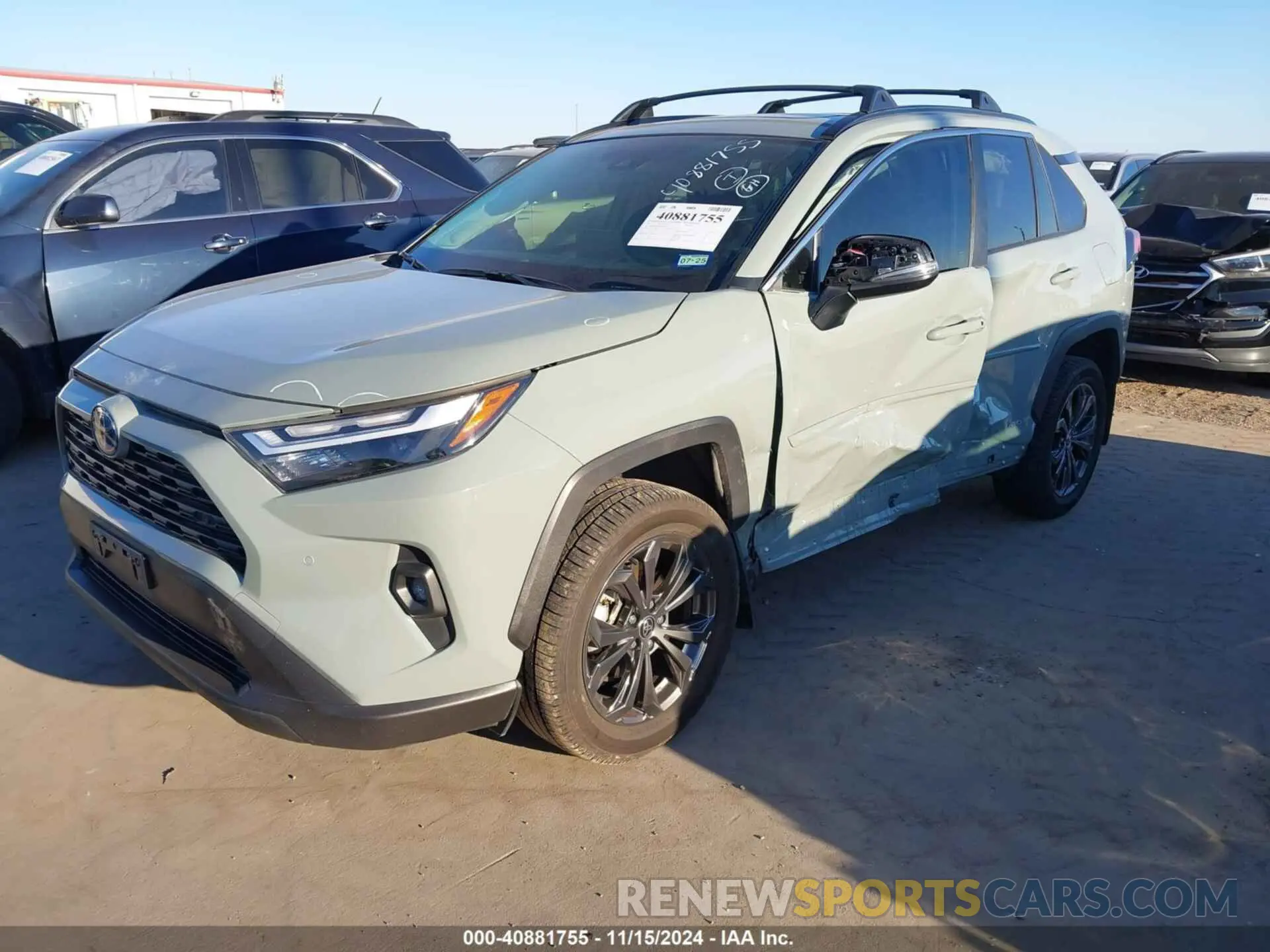 2 Photograph of a damaged car JTMB6RFV8PJ029989 TOYOTA RAV4 HYBRID 2023