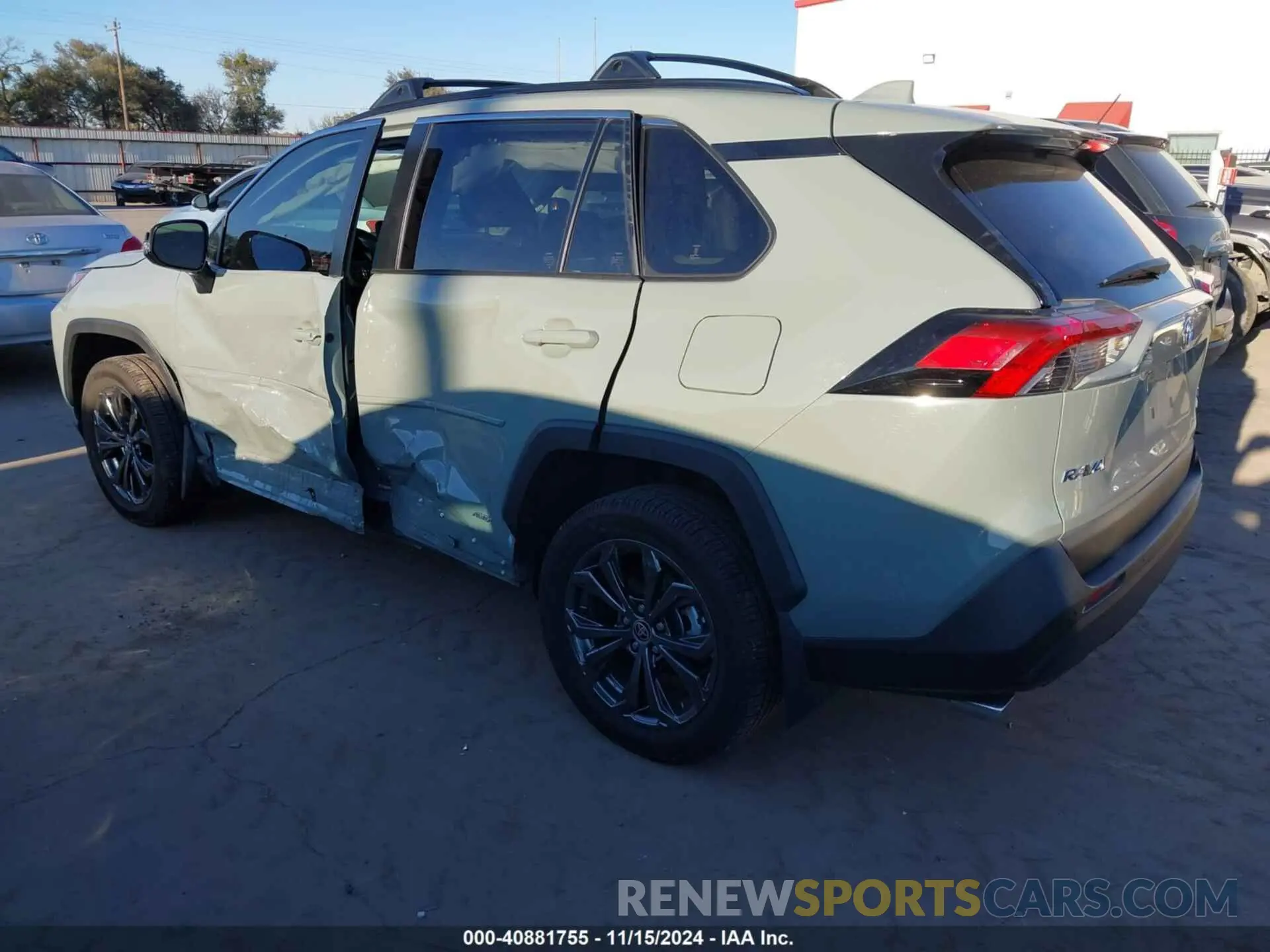 3 Photograph of a damaged car JTMB6RFV8PJ029989 TOYOTA RAV4 HYBRID 2023