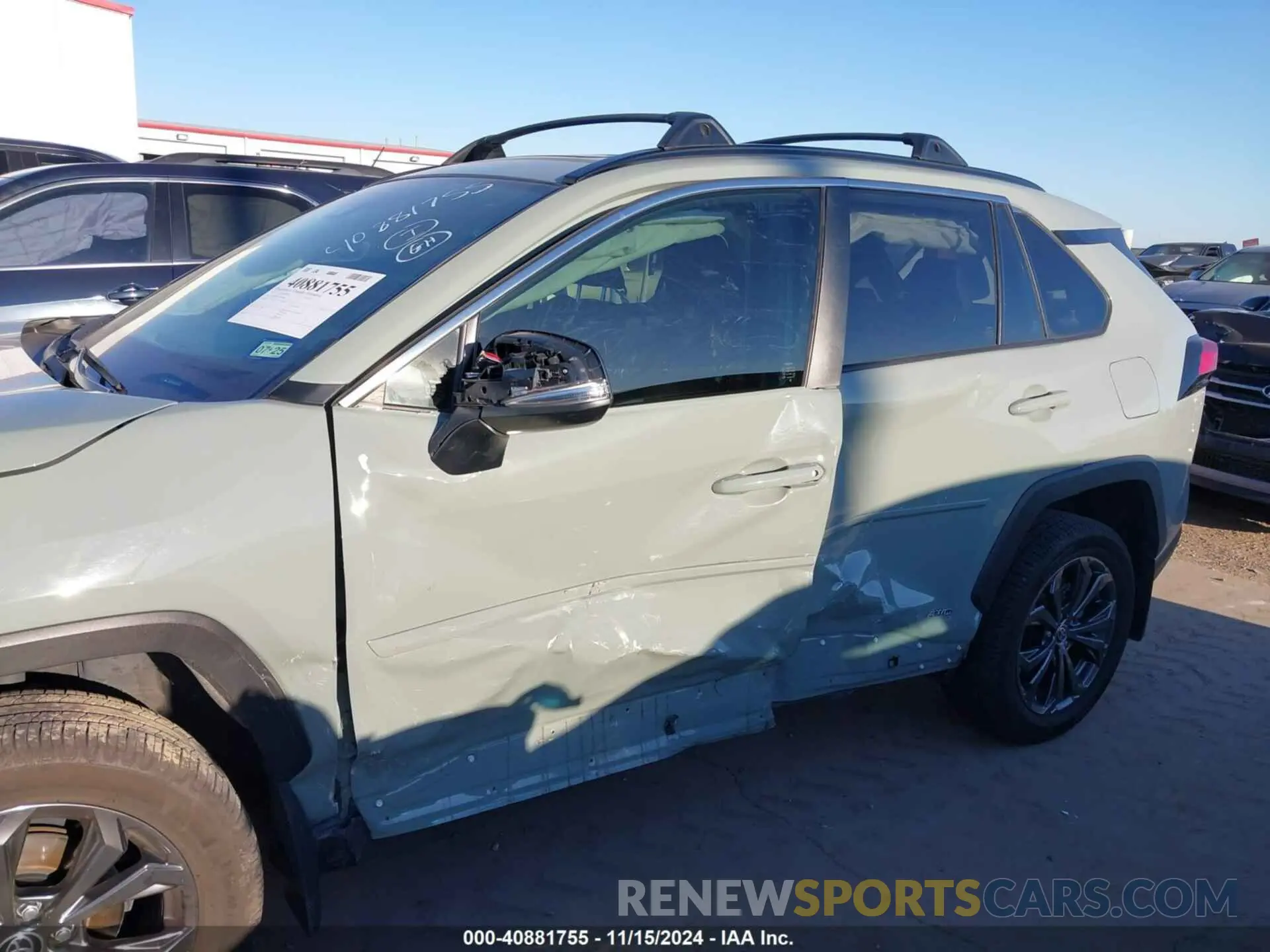 6 Photograph of a damaged car JTMB6RFV8PJ029989 TOYOTA RAV4 HYBRID 2023