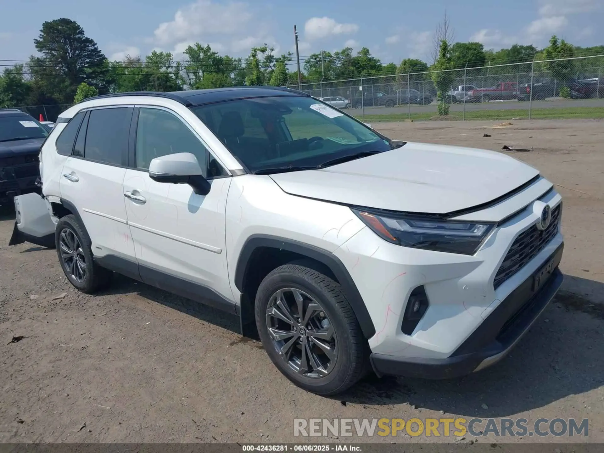 1 Photograph of a damaged car JTMD6RFV2PD547202 TOYOTA RAV4 HYBRID 2023