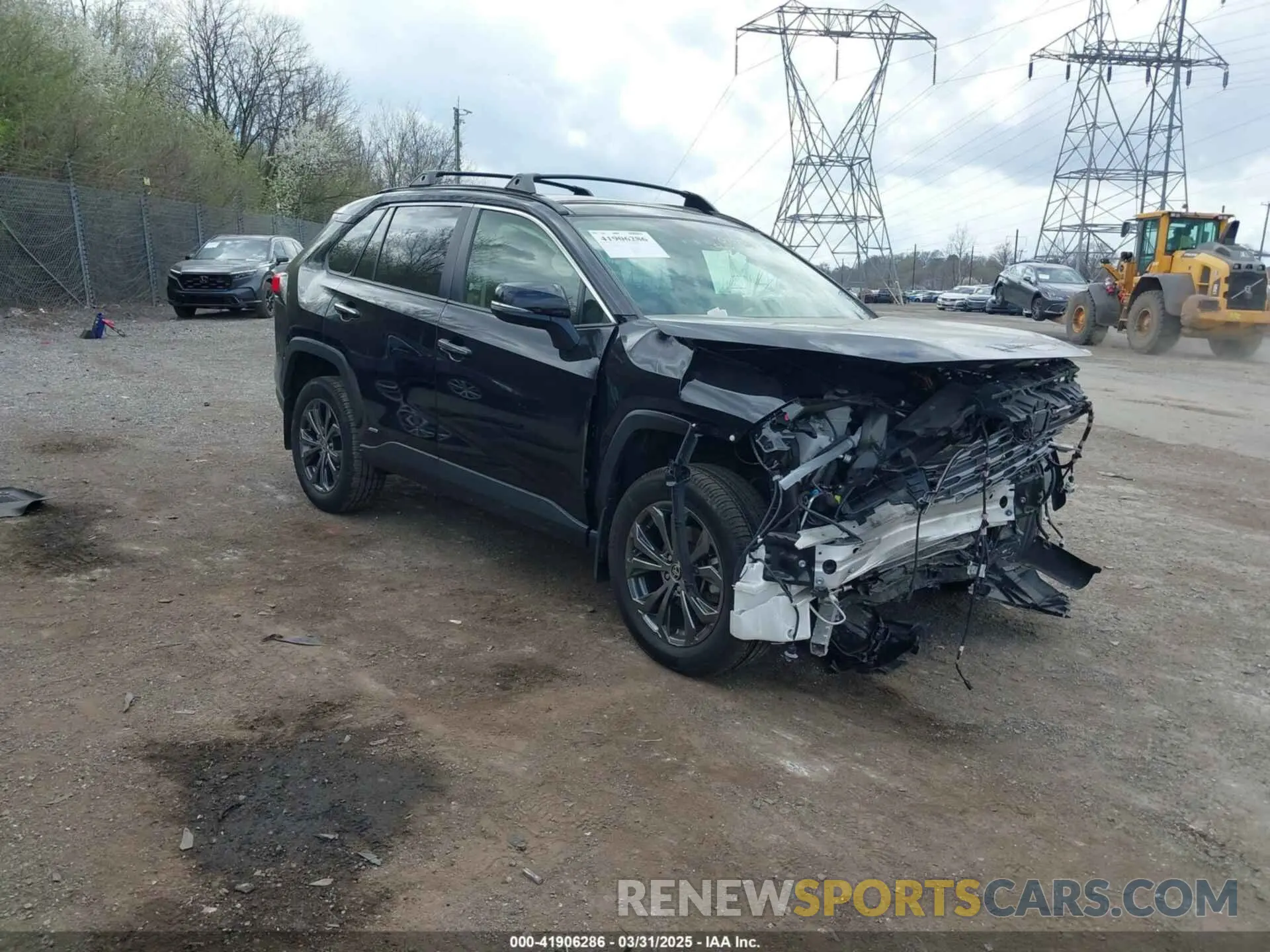 1 Photograph of a damaged car JTMD6RFV9PD095992 TOYOTA RAV4 HYBRID 2023