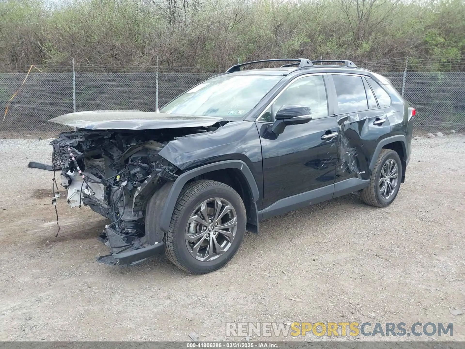 2 Photograph of a damaged car JTMD6RFV9PD095992 TOYOTA RAV4 HYBRID 2023