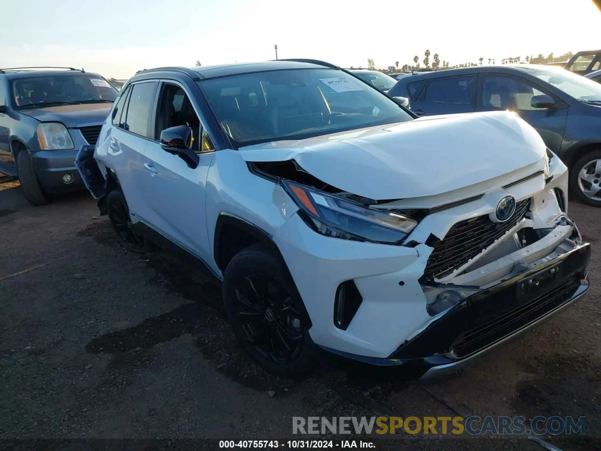 1 Photograph of a damaged car JTME6RFV0PD547915 TOYOTA RAV4 HYBRID 2023