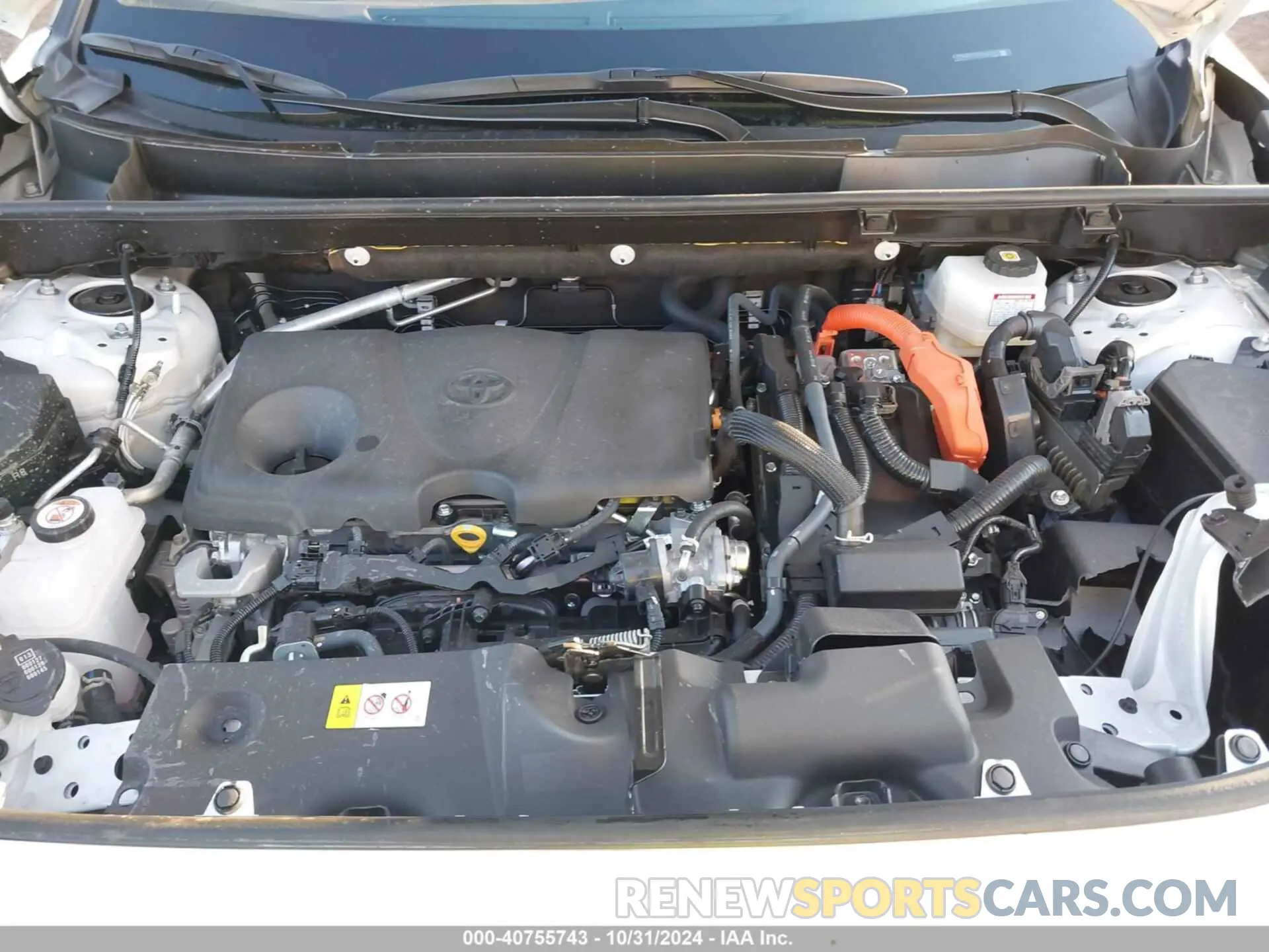10 Photograph of a damaged car JTME6RFV0PD547915 TOYOTA RAV4 HYBRID 2023