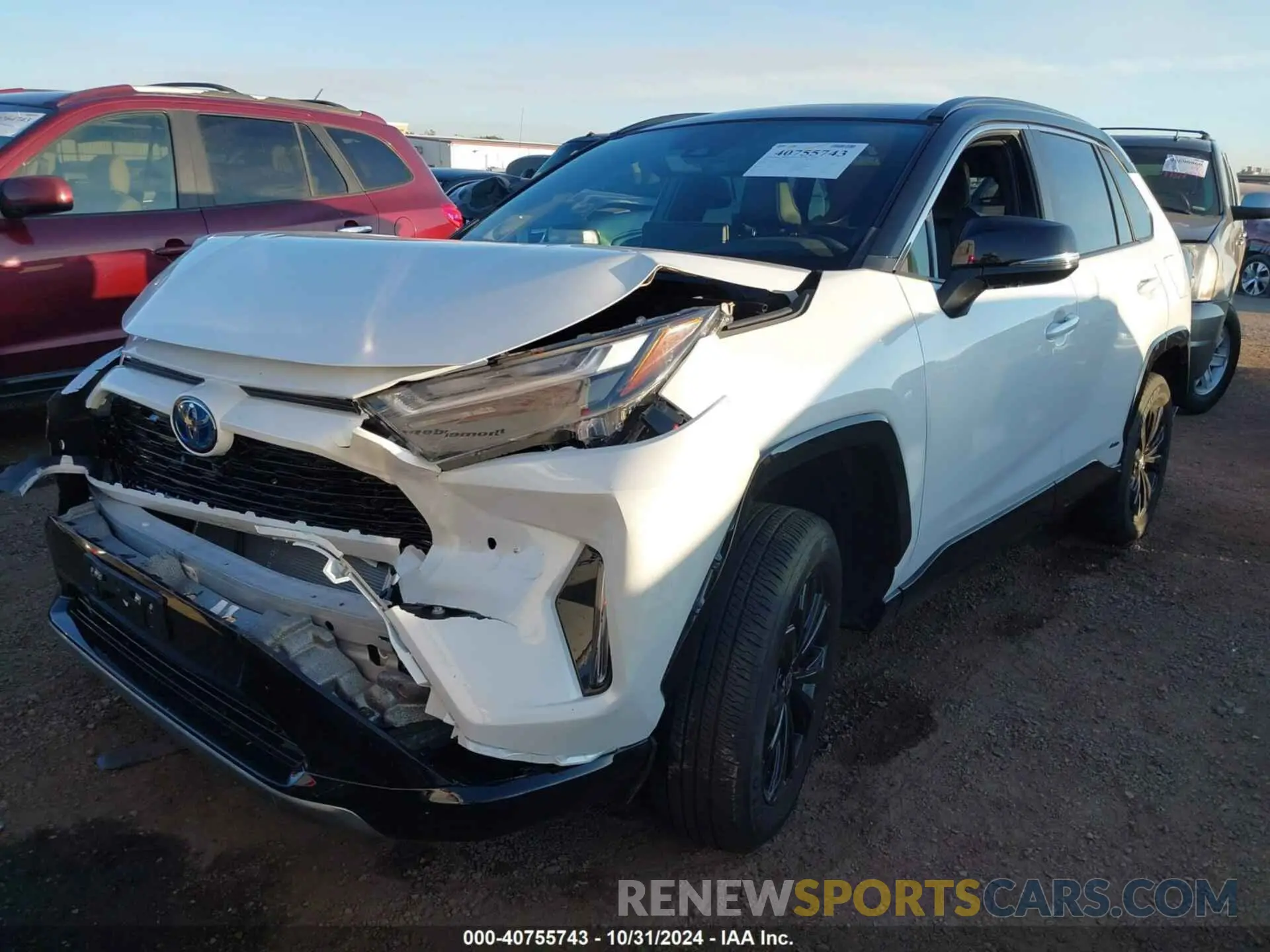 2 Photograph of a damaged car JTME6RFV0PD547915 TOYOTA RAV4 HYBRID 2023