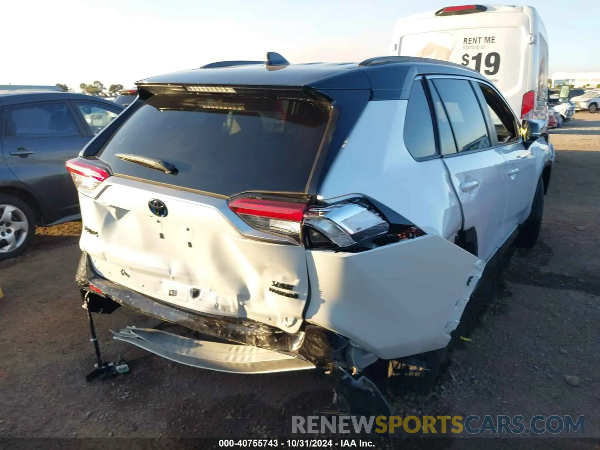 6 Photograph of a damaged car JTME6RFV0PD547915 TOYOTA RAV4 HYBRID 2023