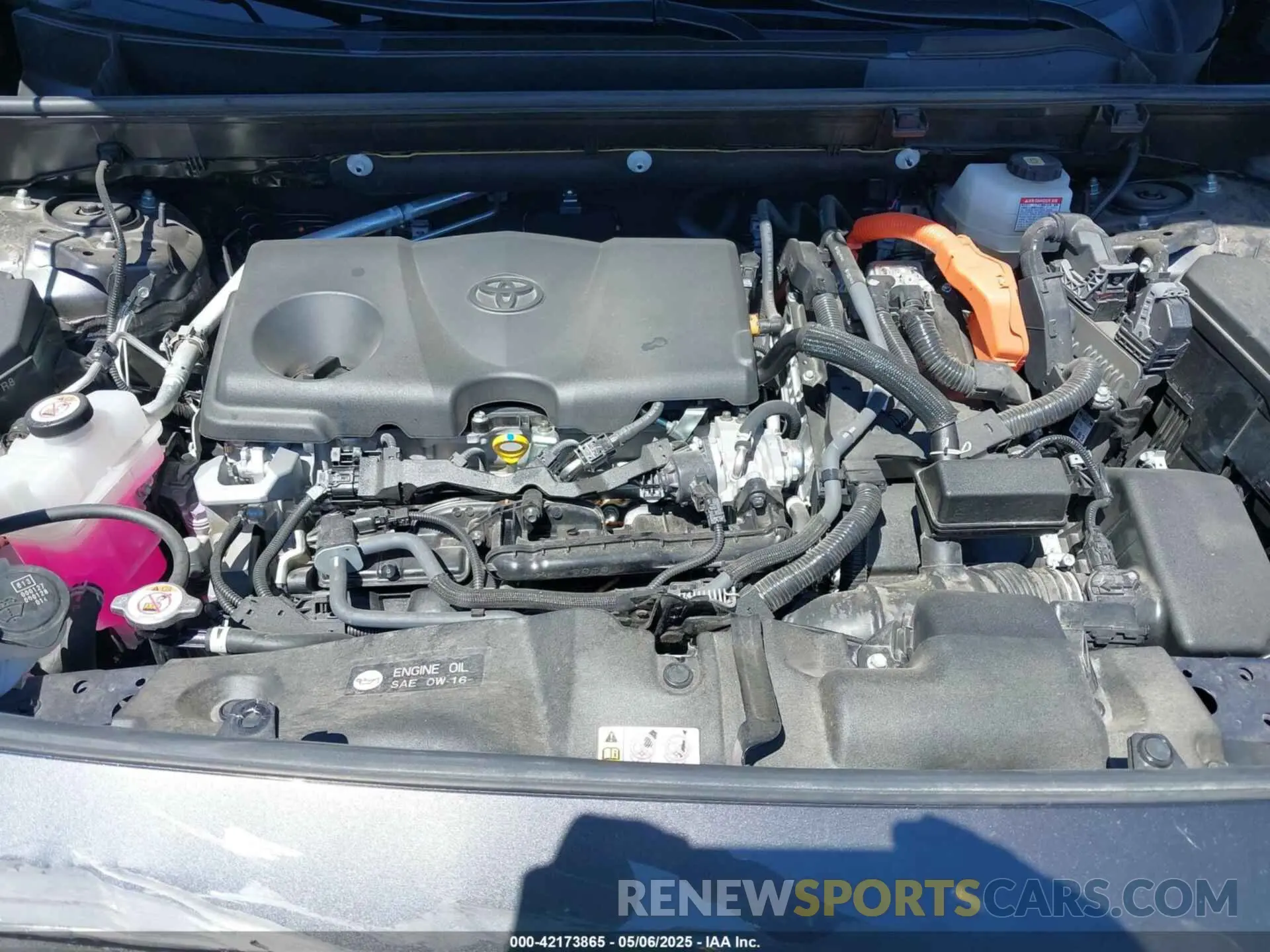 10 Photograph of a damaged car JTME6RFV2PJ037308 TOYOTA RAV4 HYBRID 2023