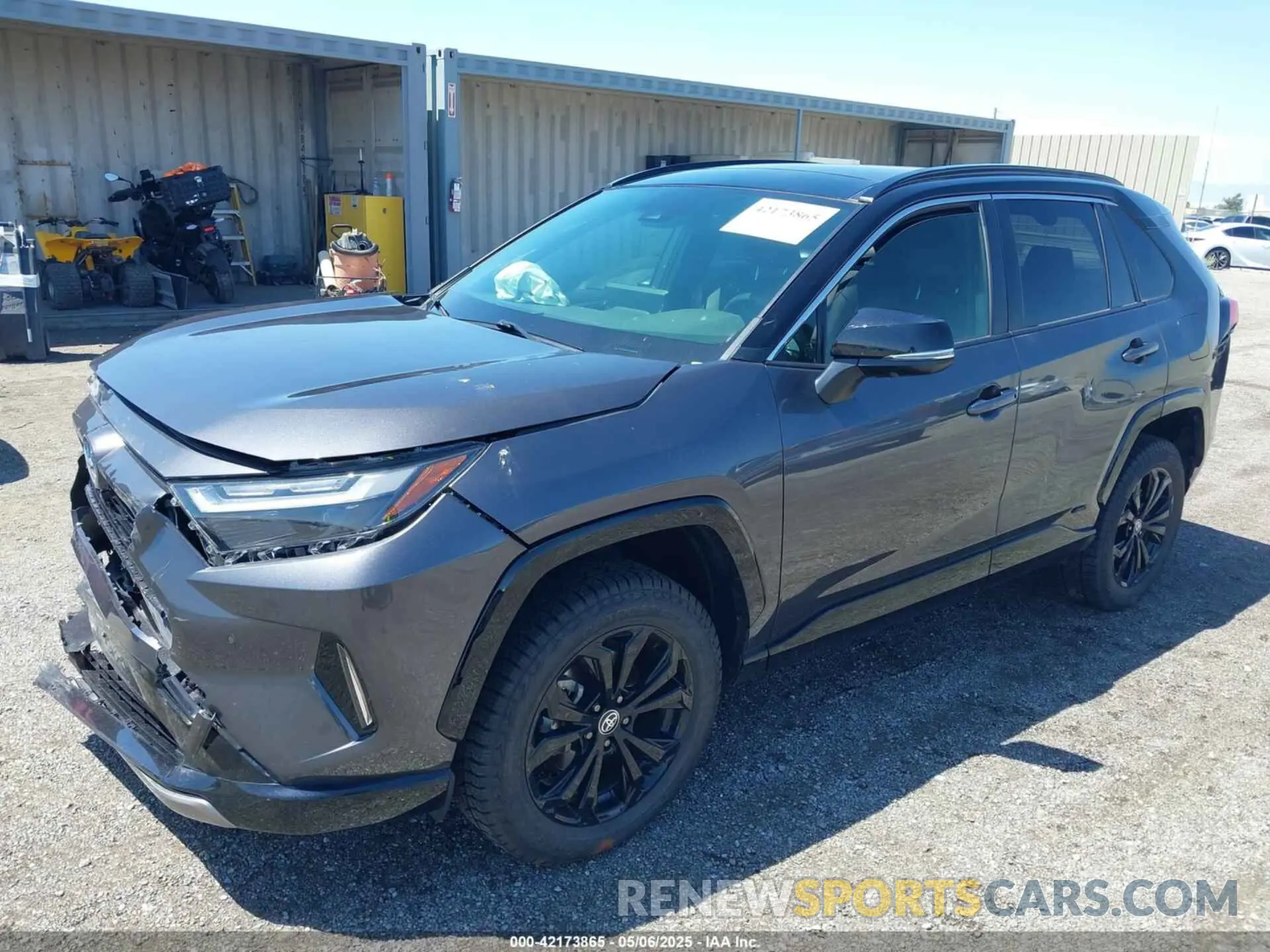2 Photograph of a damaged car JTME6RFV2PJ037308 TOYOTA RAV4 HYBRID 2023