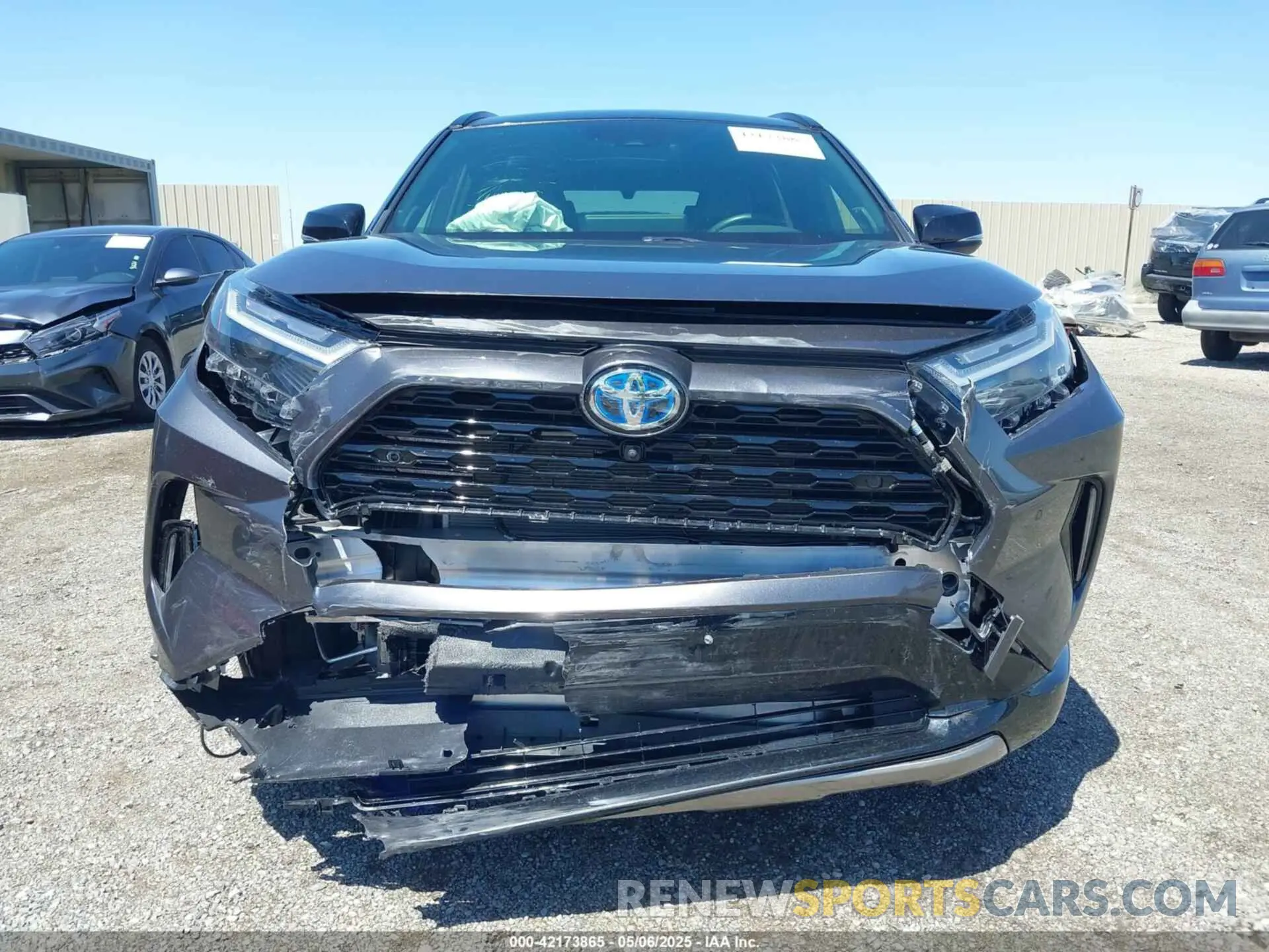 6 Photograph of a damaged car JTME6RFV2PJ037308 TOYOTA RAV4 HYBRID 2023