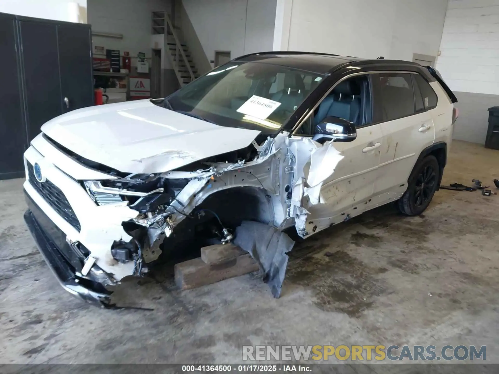 2 Photograph of a damaged car JTME6RFV5PJ038596 TOYOTA RAV4 HYBRID 2023