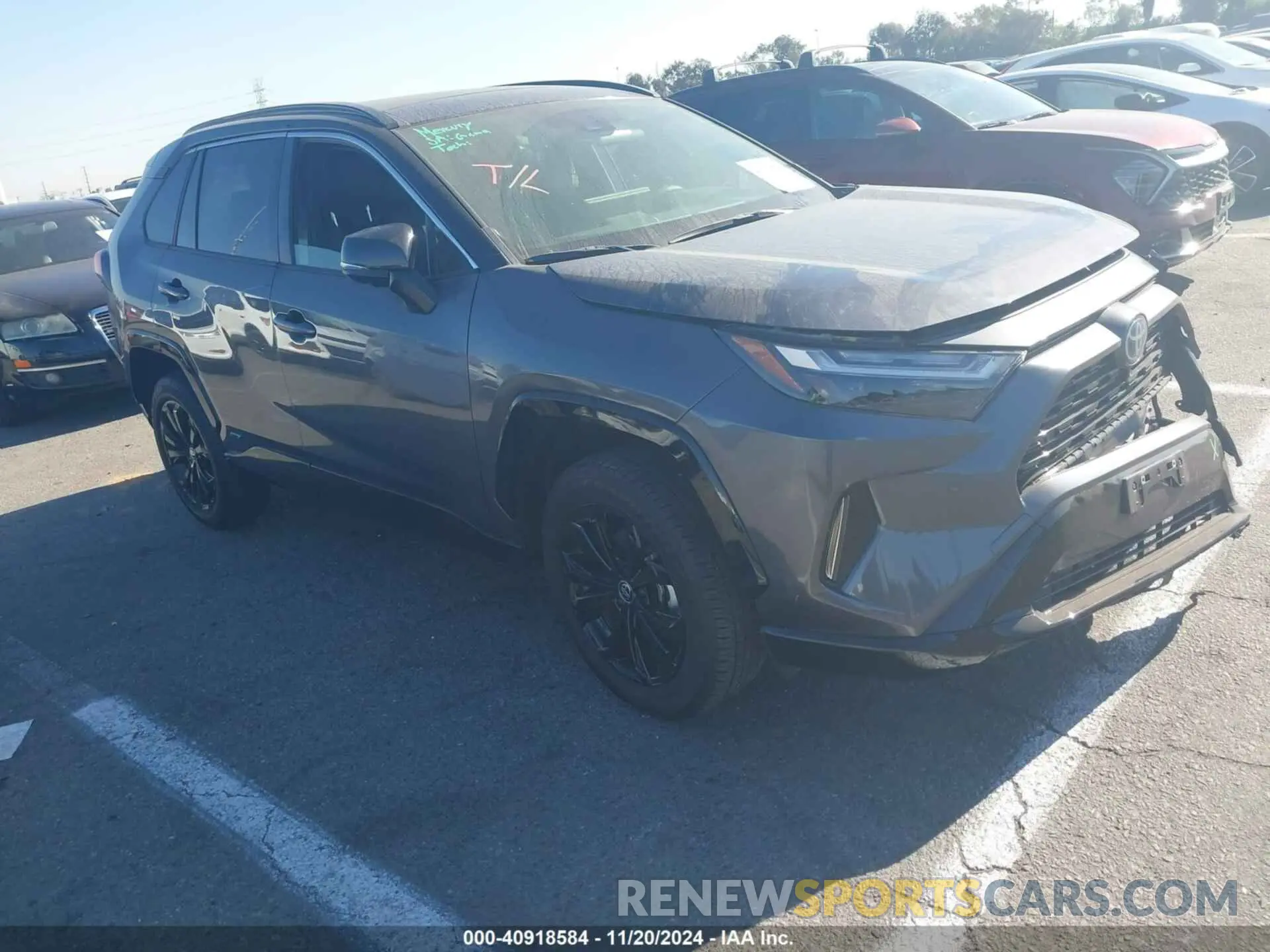 1 Photograph of a damaged car JTME6RFV7PJ036669 TOYOTA RAV4 HYBRID 2023