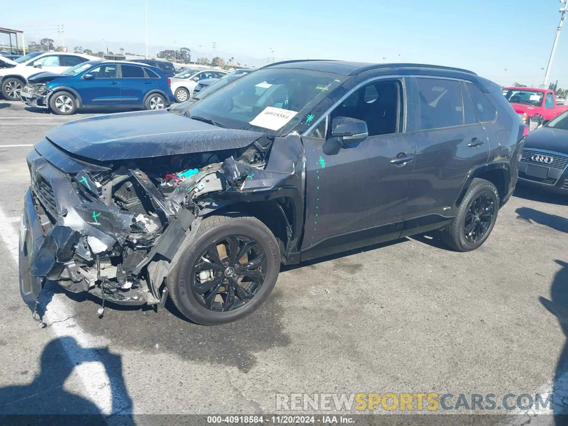 2 Photograph of a damaged car JTME6RFV7PJ036669 TOYOTA RAV4 HYBRID 2023