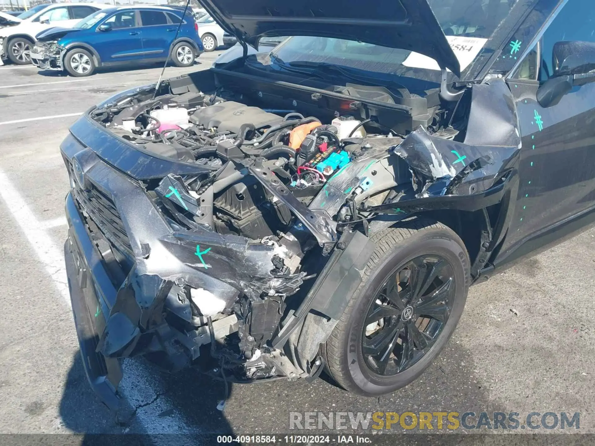 6 Photograph of a damaged car JTME6RFV7PJ036669 TOYOTA RAV4 HYBRID 2023