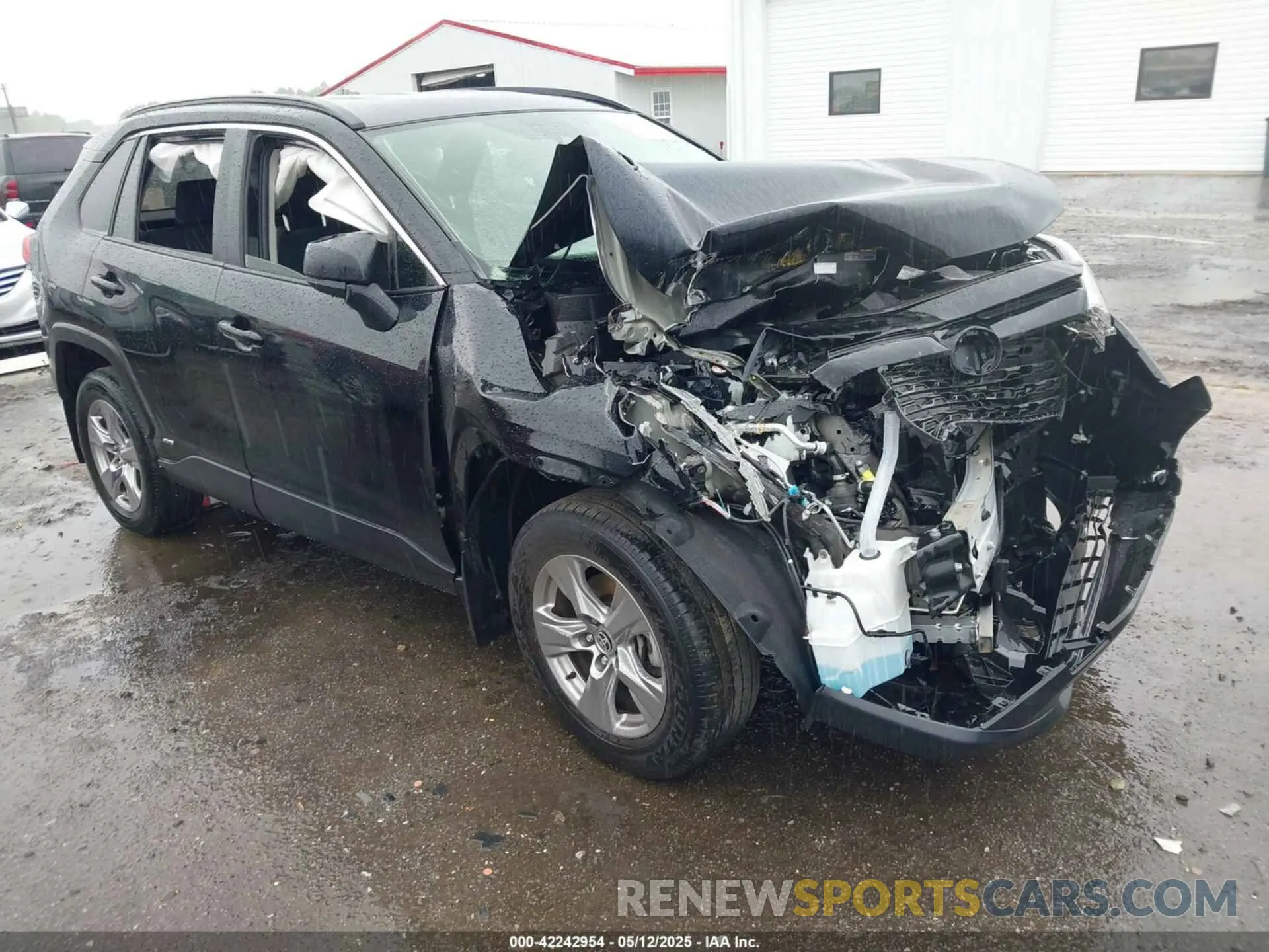 1 Photograph of a damaged car JTMLWRFV1PD207745 TOYOTA RAV4 HYBRID 2023