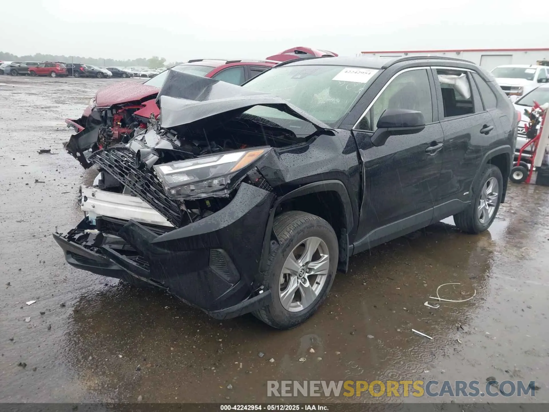 2 Photograph of a damaged car JTMLWRFV1PD207745 TOYOTA RAV4 HYBRID 2023