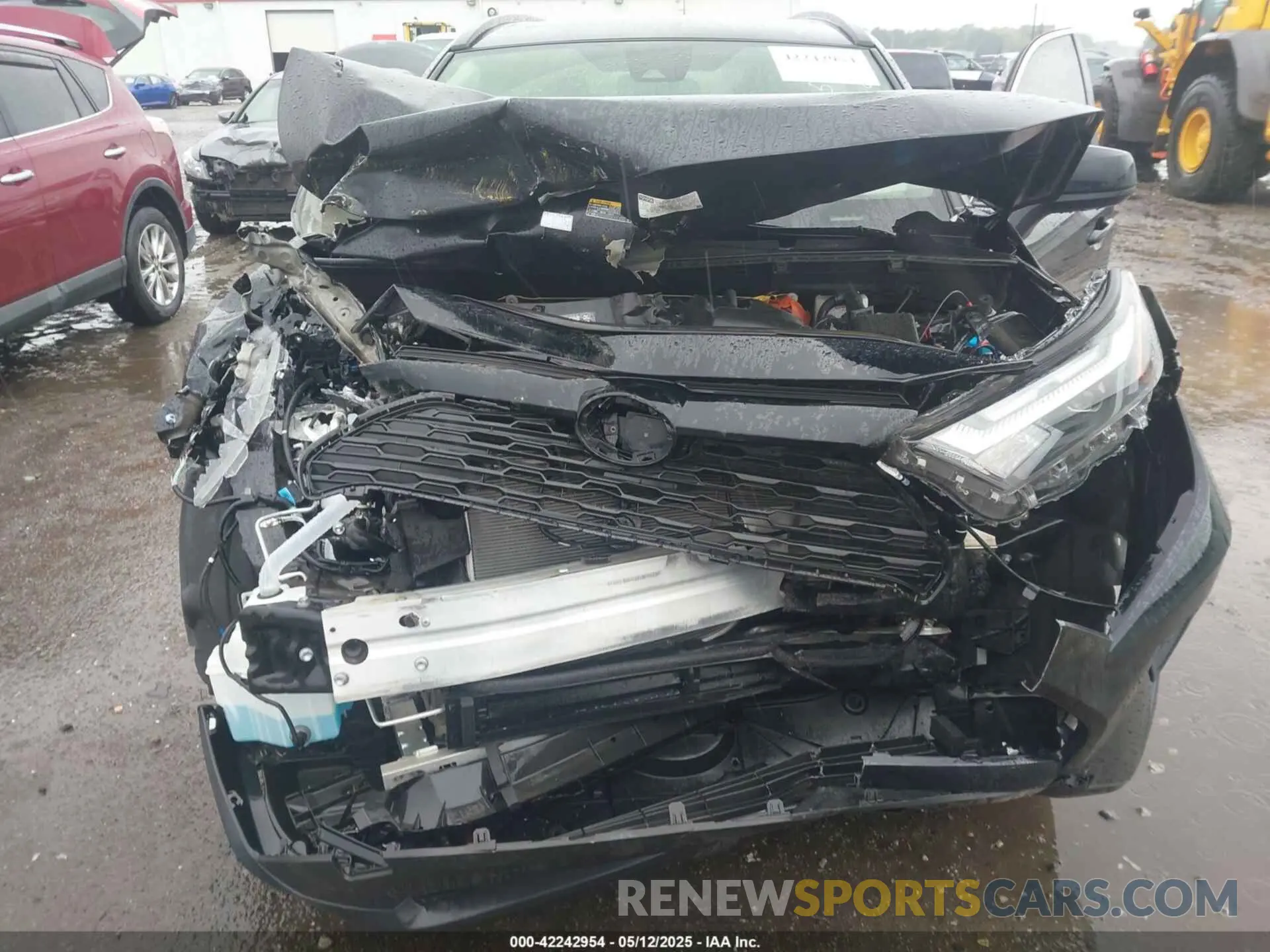 6 Photograph of a damaged car JTMLWRFV1PD207745 TOYOTA RAV4 HYBRID 2023