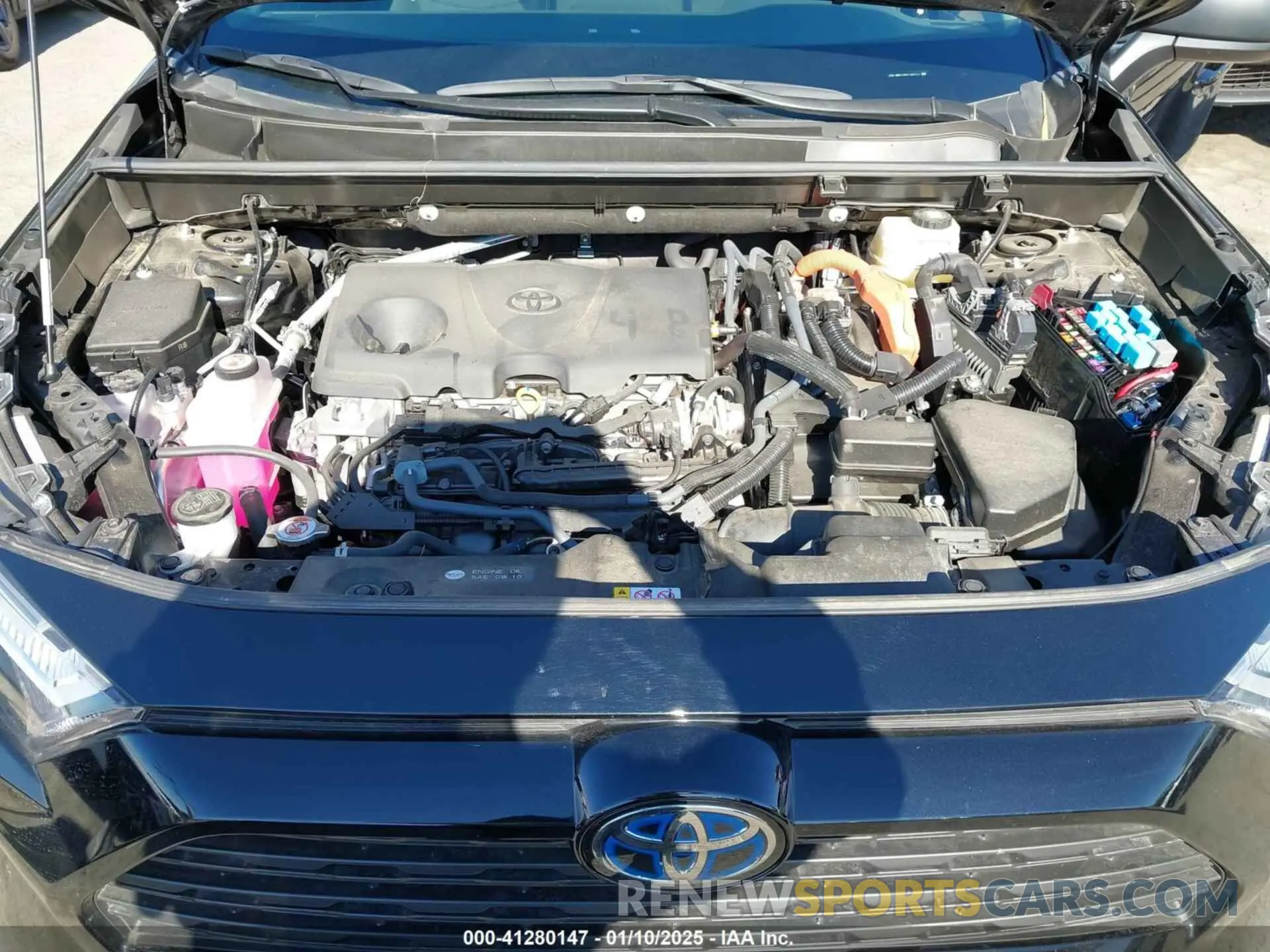 10 Photograph of a damaged car JTMLWRFV3PD199244 TOYOTA RAV4 HYBRID 2023