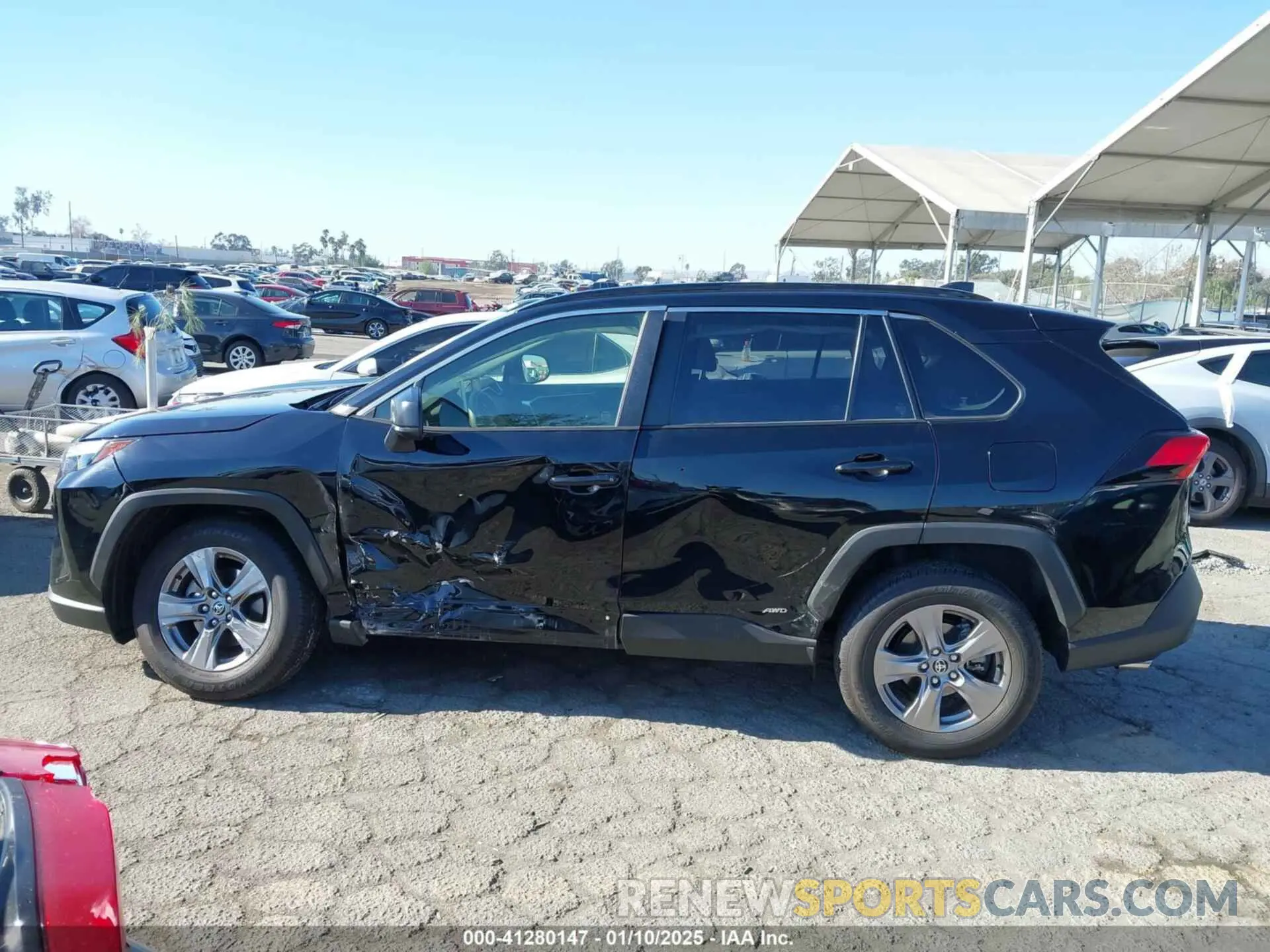 14 Photograph of a damaged car JTMLWRFV3PD199244 TOYOTA RAV4 HYBRID 2023