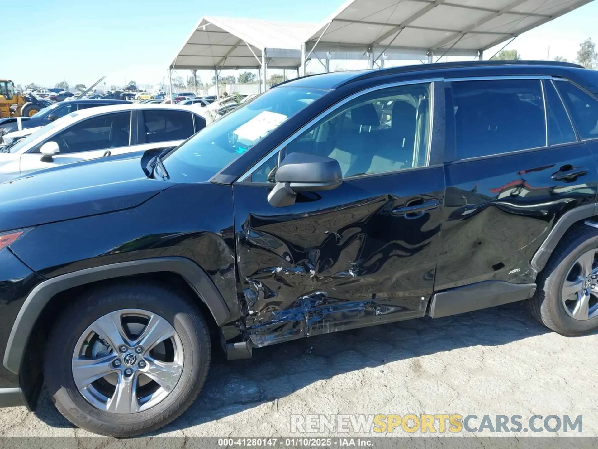 6 Photograph of a damaged car JTMLWRFV3PD199244 TOYOTA RAV4 HYBRID 2023