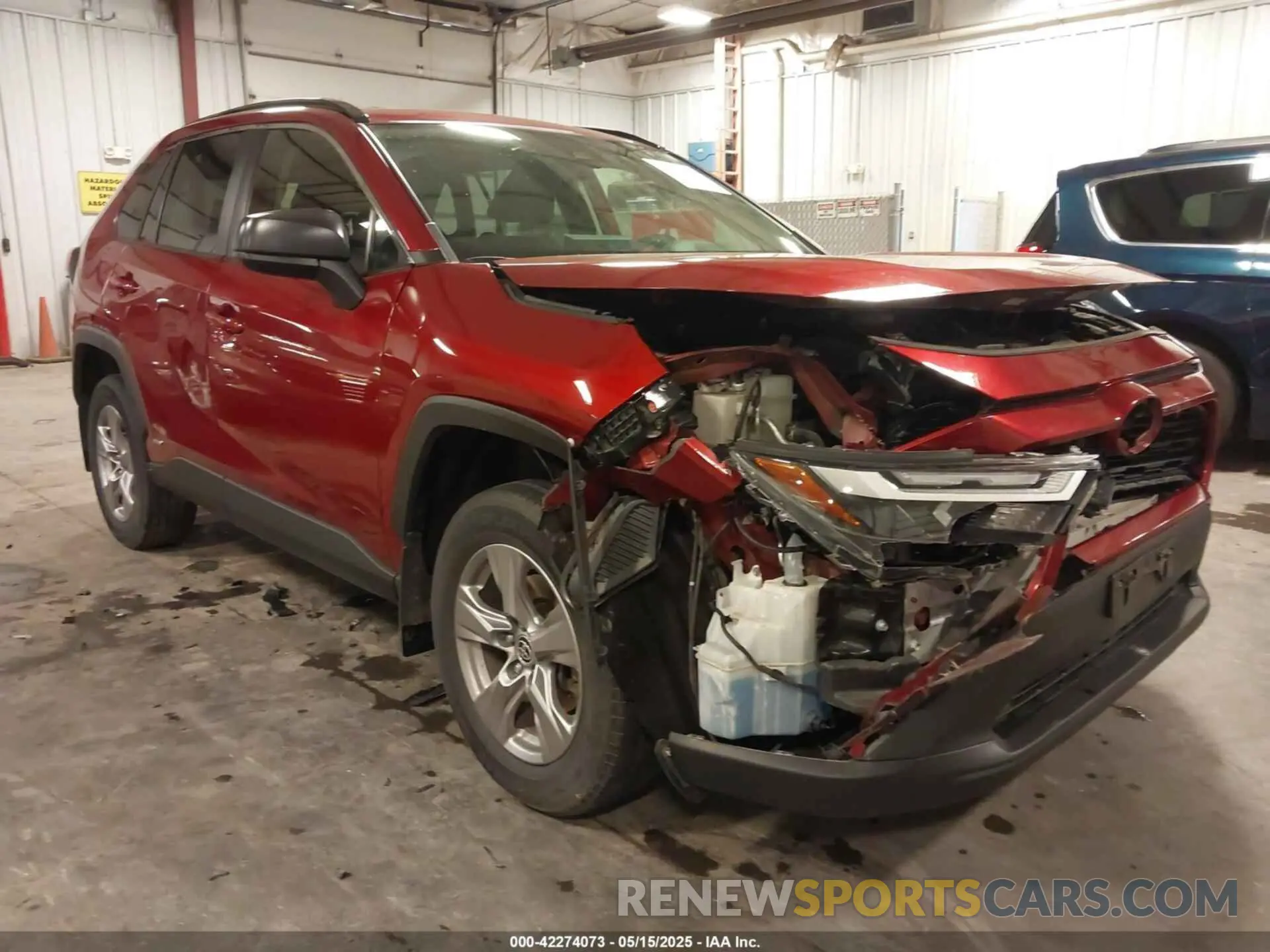 1 Photograph of a damaged car JTMLWRFV6PD172121 TOYOTA RAV4 HYBRID 2023
