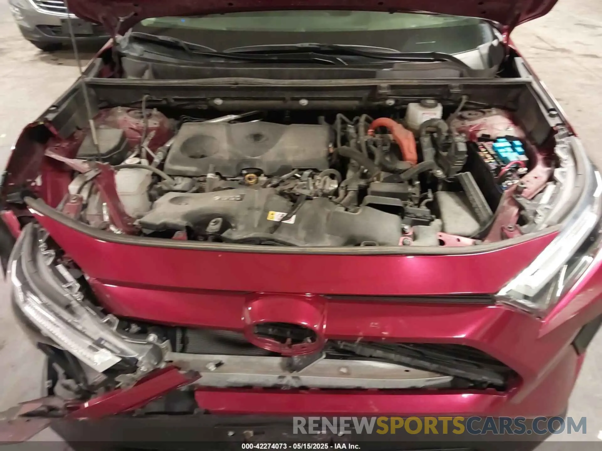 10 Photograph of a damaged car JTMLWRFV6PD172121 TOYOTA RAV4 HYBRID 2023