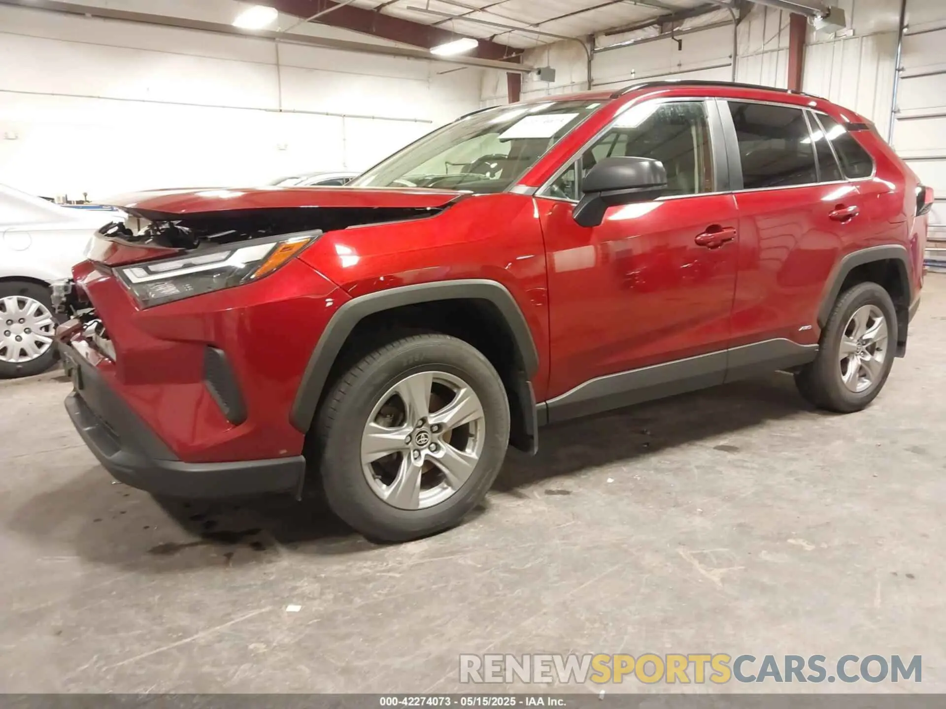 2 Photograph of a damaged car JTMLWRFV6PD172121 TOYOTA RAV4 HYBRID 2023